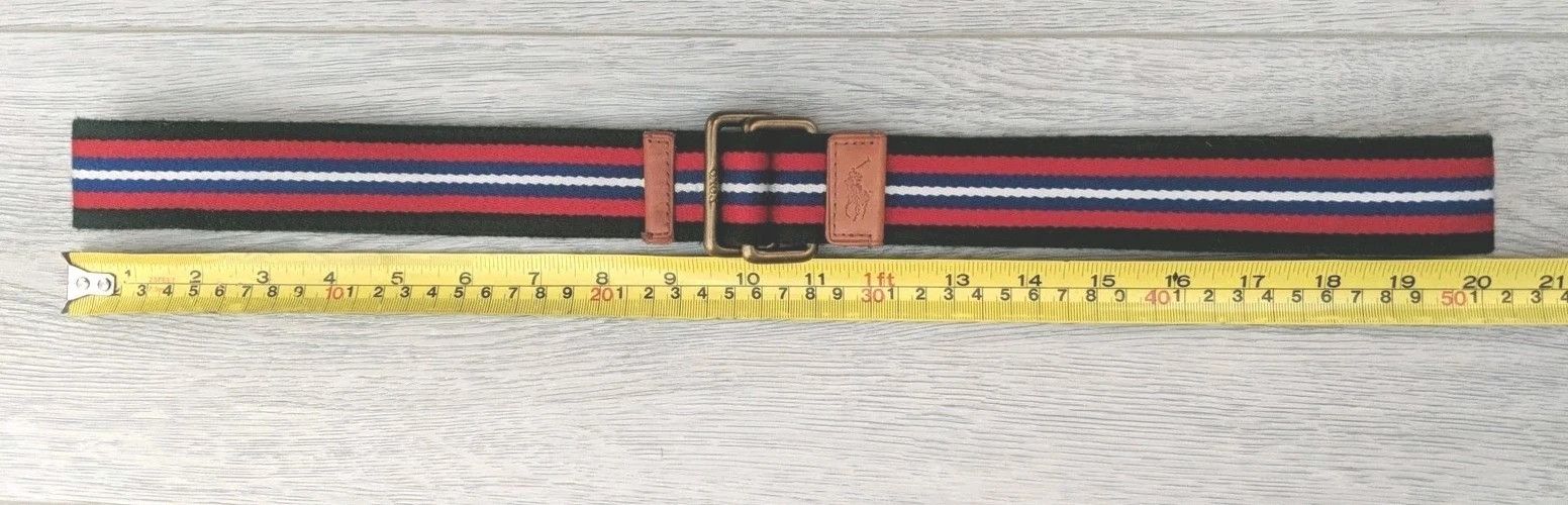 Polo Ralph Lauren Polo Ralph Lauren Belt Leather Pony Brass Ring Buckle Size 40 - 6 Thumbnail