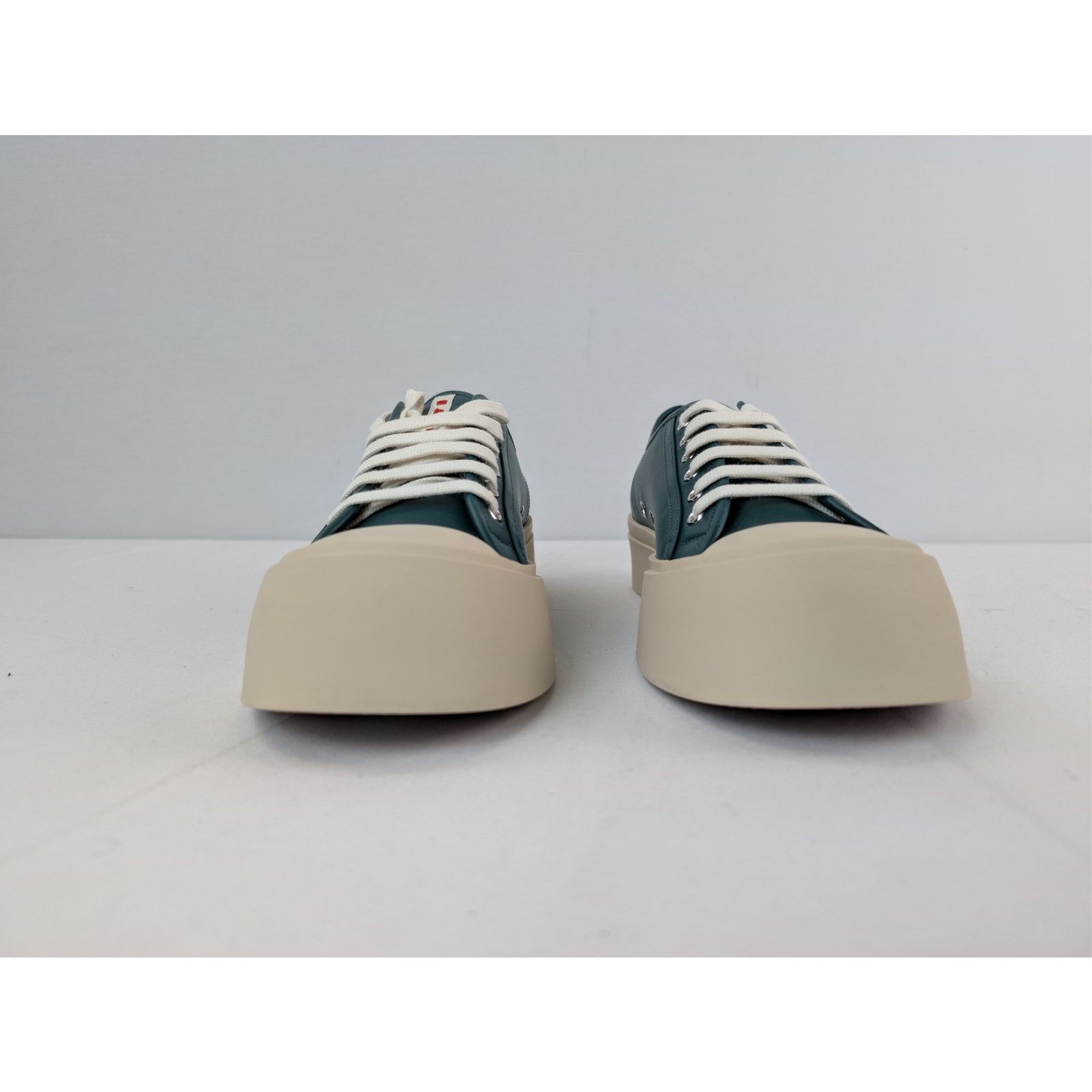 Marni o1rshd1 Pablo low-top sneakers in green and beige Size US 9 / EU 42 - 9 Thumbnail