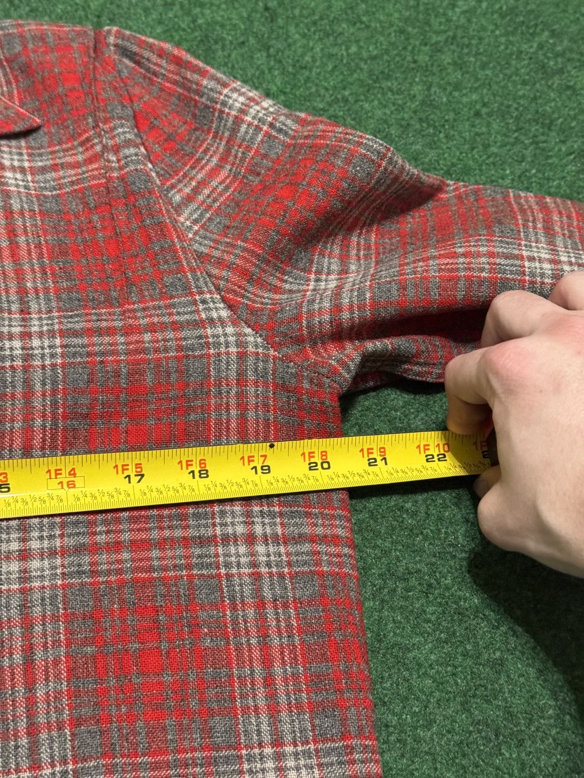 Woolrich Woolen Mills Vintage Woolrich 40s 50s Plaid 49er 12 Blazer Shirt Jacket Size XL / US 12-14 / IT 48-50 - 7 Thumbnail