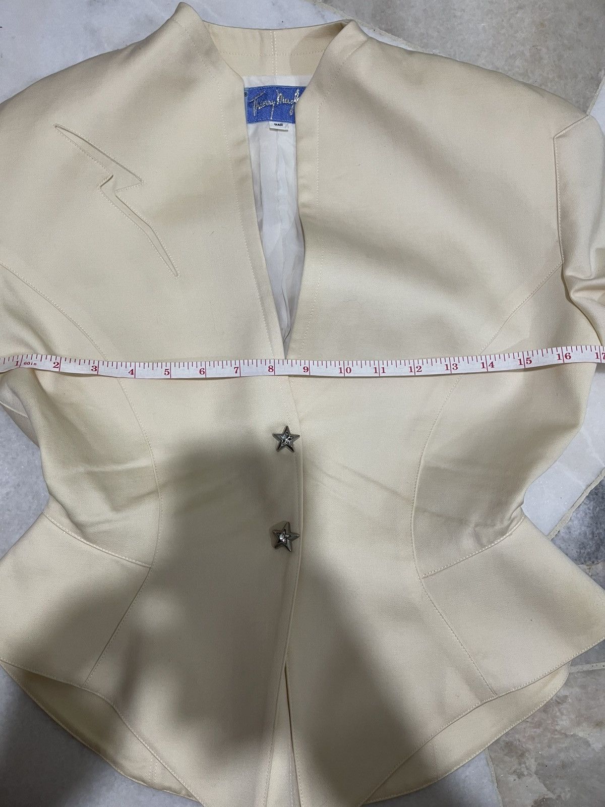 Grailed Rare 1989 Thierry Mugler Lightning Star Button Jacket 11 Size S / US 4 / IT 40 - 17 Thumbnail