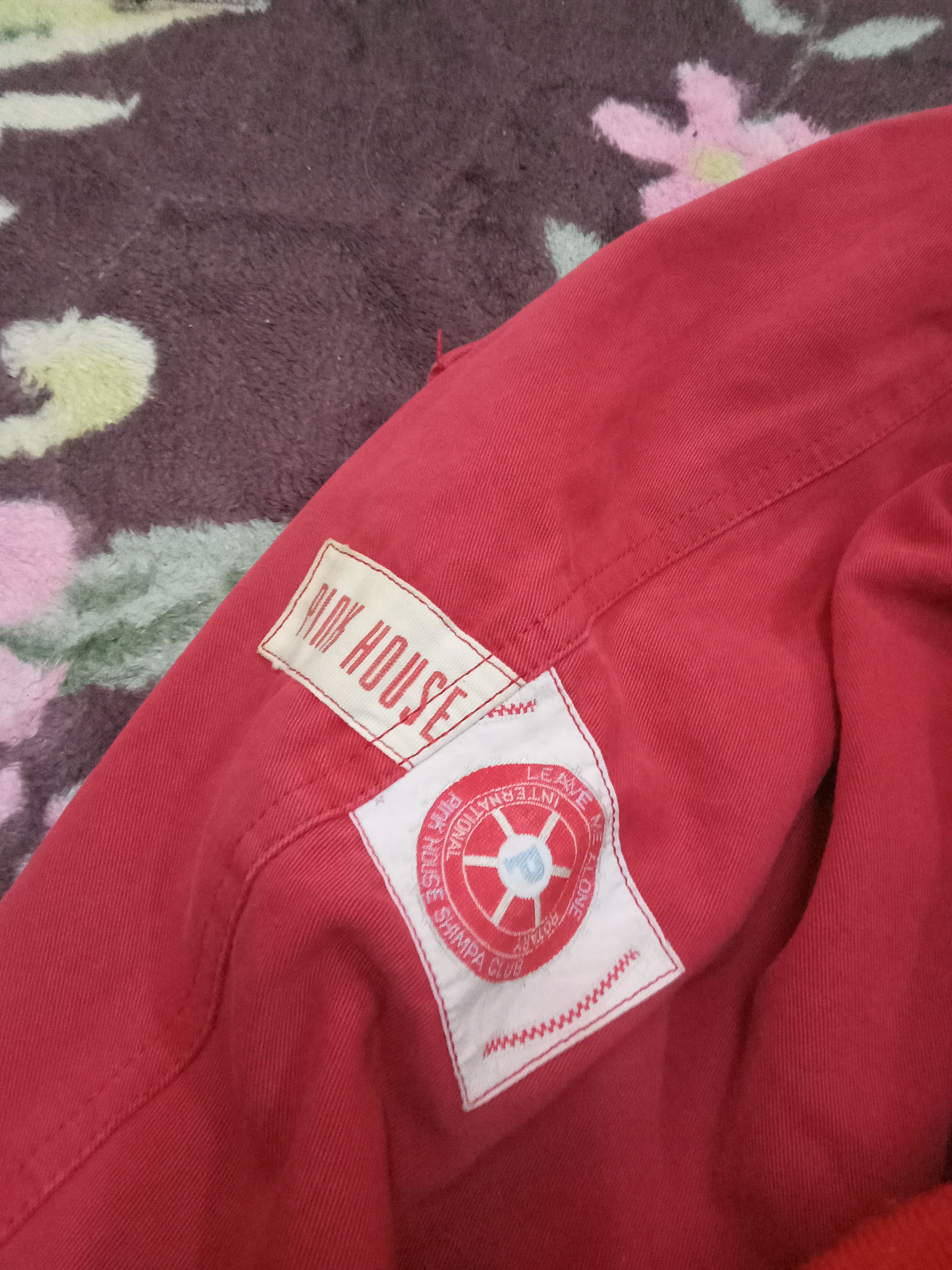 Pink House × Vintage Pink House Shimpa Club 1989 Hoodie Zipped Jacket Size US L / EU 52-54 / 3 - 4 Thumbnail