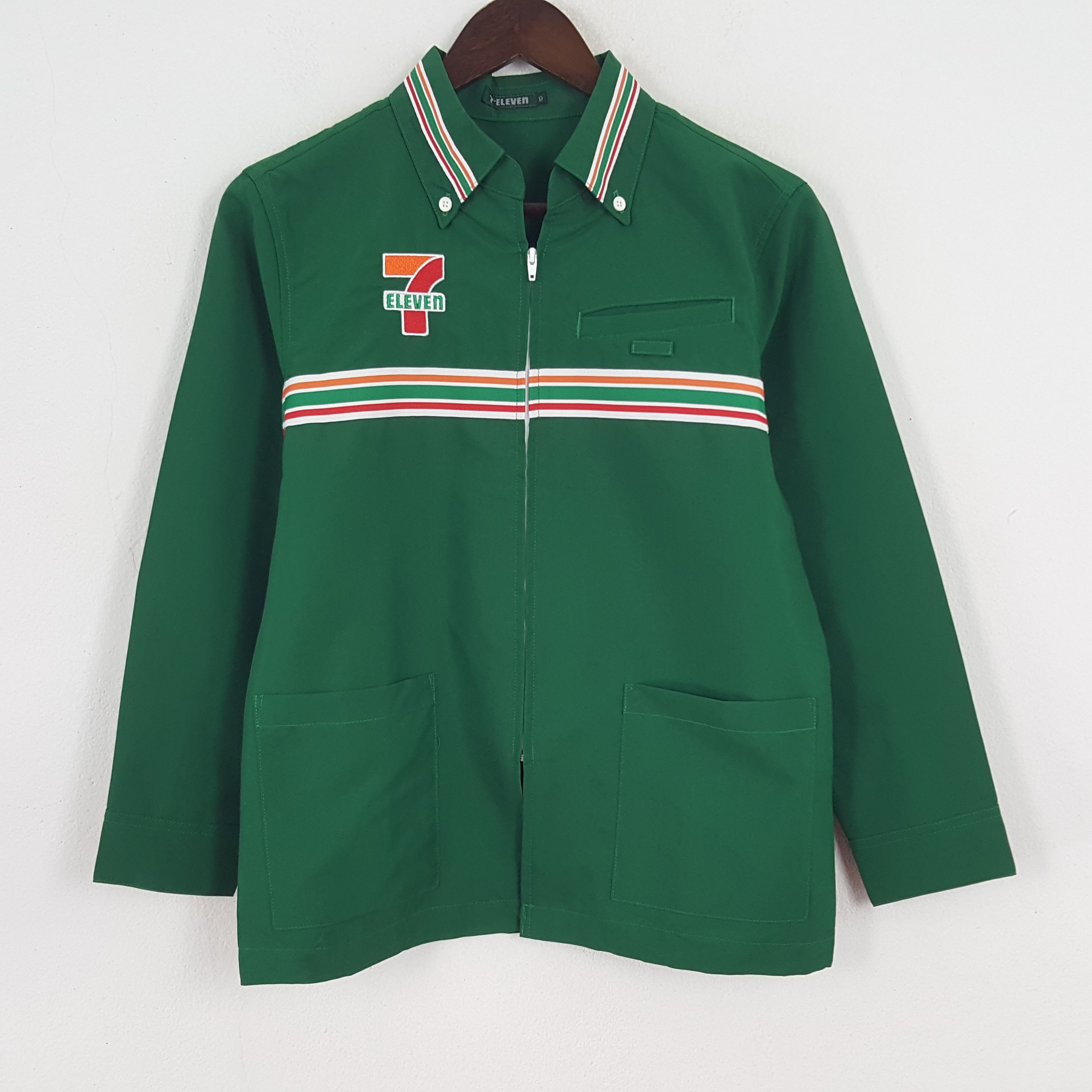 Japanese Brand × Vintage Vintage 7 Eleven Embroidery Logo Worker Uniform Jacket Size US XS / EU 42 / 0 - 3 Thumbnail