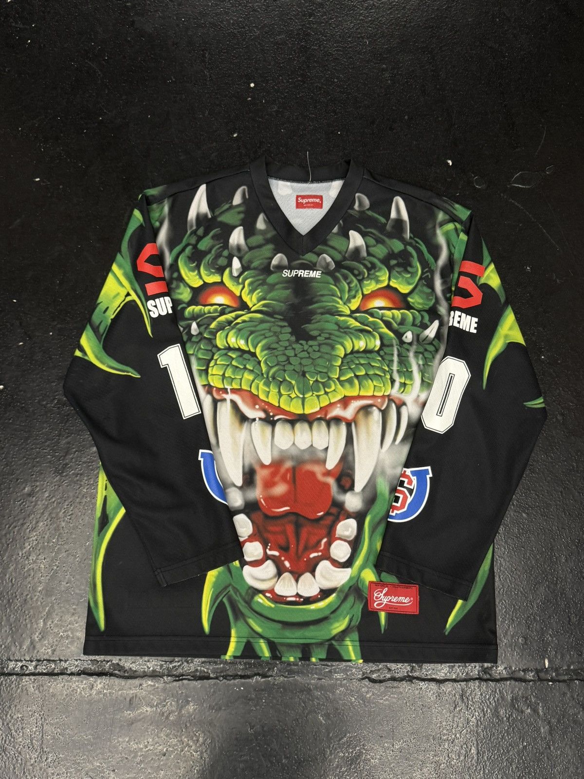 Supreme Supreme Dragon Hockey Jersey Size US L / EU 52-54 / 3 - 1 Thumbnail