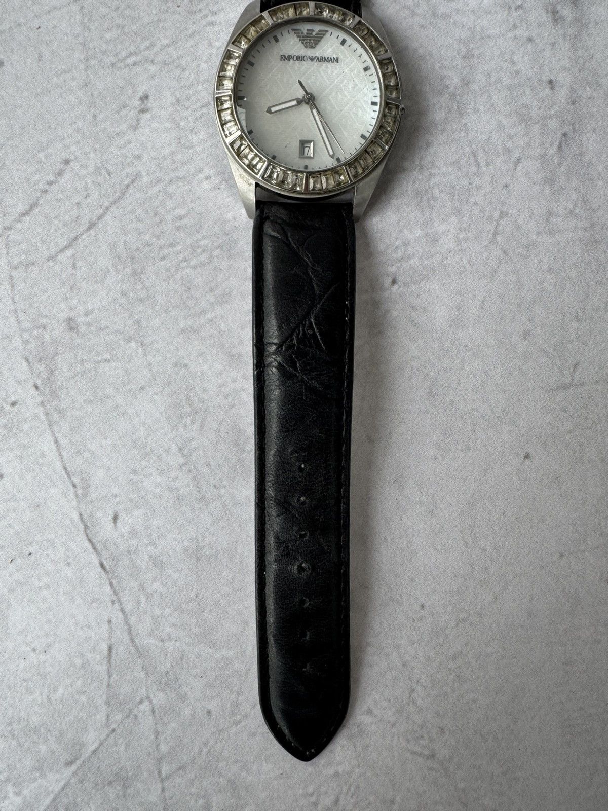 Emporio Armani × Vintage Emporio Armani Watch Vintage Size ONE SIZE - 12 Thumbnail