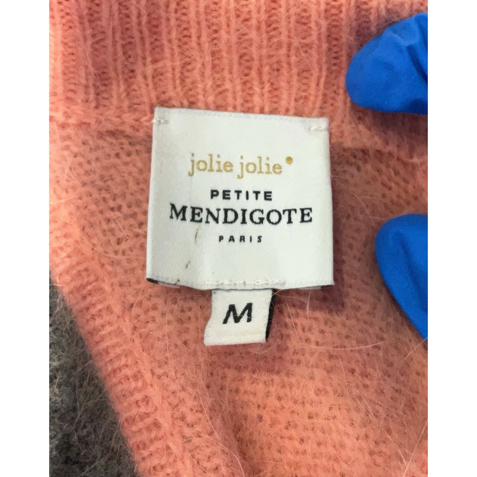 Sezane petite mendigote angora Pink 3/4 Sleeve Open Back Sweater M Size M / US 6-8 / IT 42-44 - 4 Thumbnail
