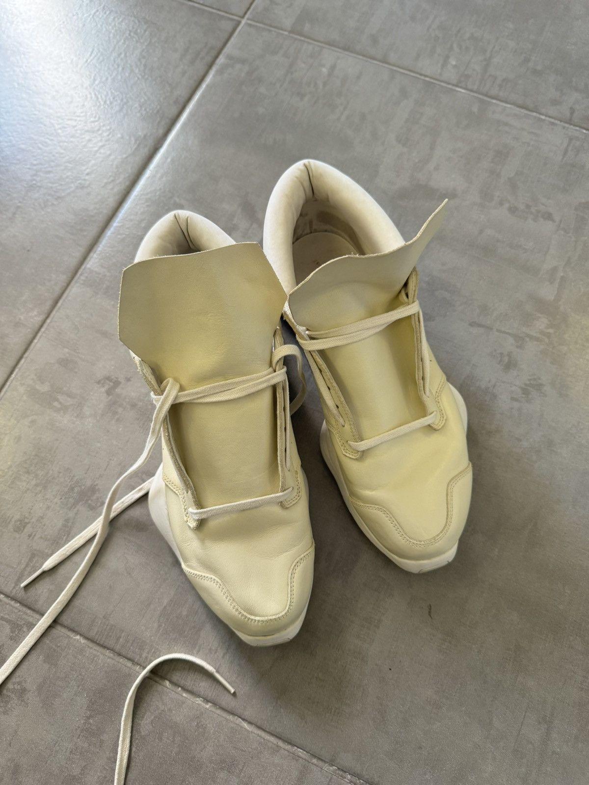 Rick Owens Rick Owens X adidas runner Size US 9 / EU 42 - 14 Thumbnail