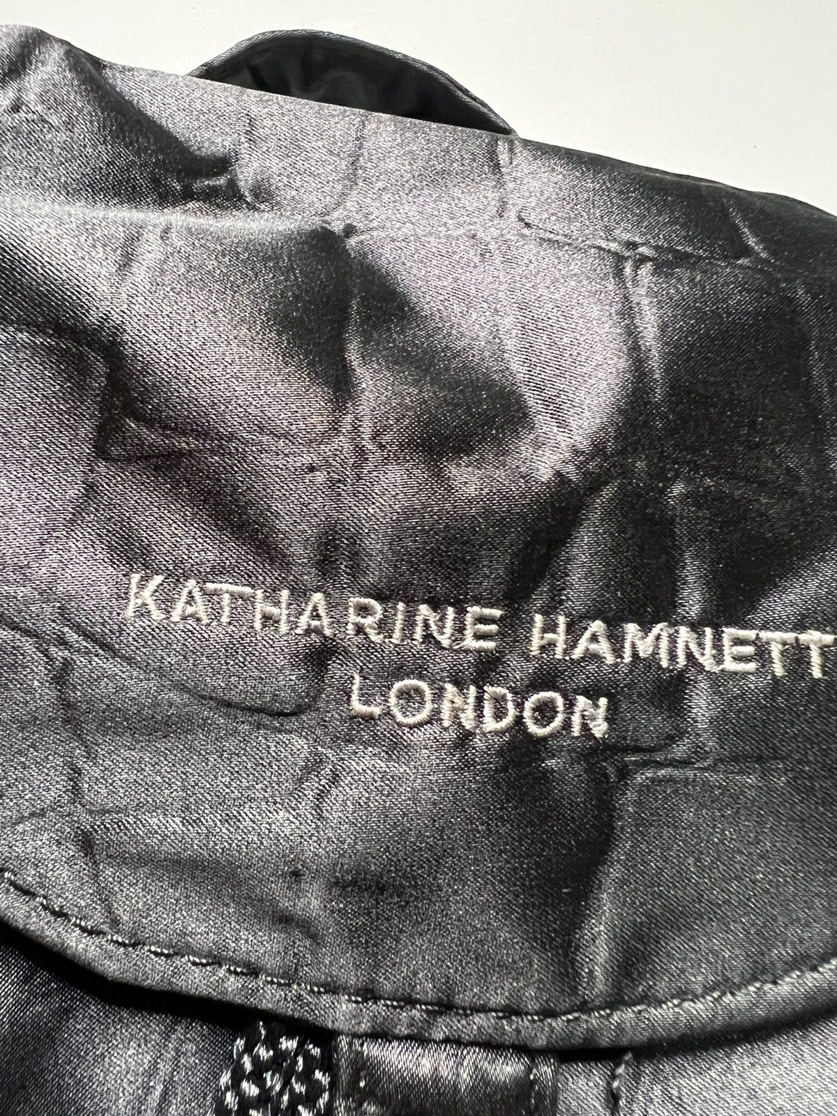 Katharine Hamnett London Katharine Hamnett London x Maruem Croc Embossed Mini Bakpack Size ONE SIZE - 5 Thumbnail