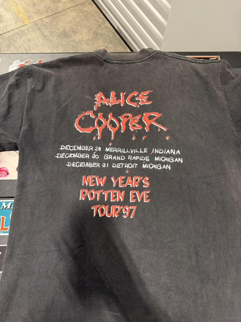 Band Tees 1997 Vintage Alice Cooper Tour Tee XL Size US XL / EU 56 / 4 - 3 Thumbnail