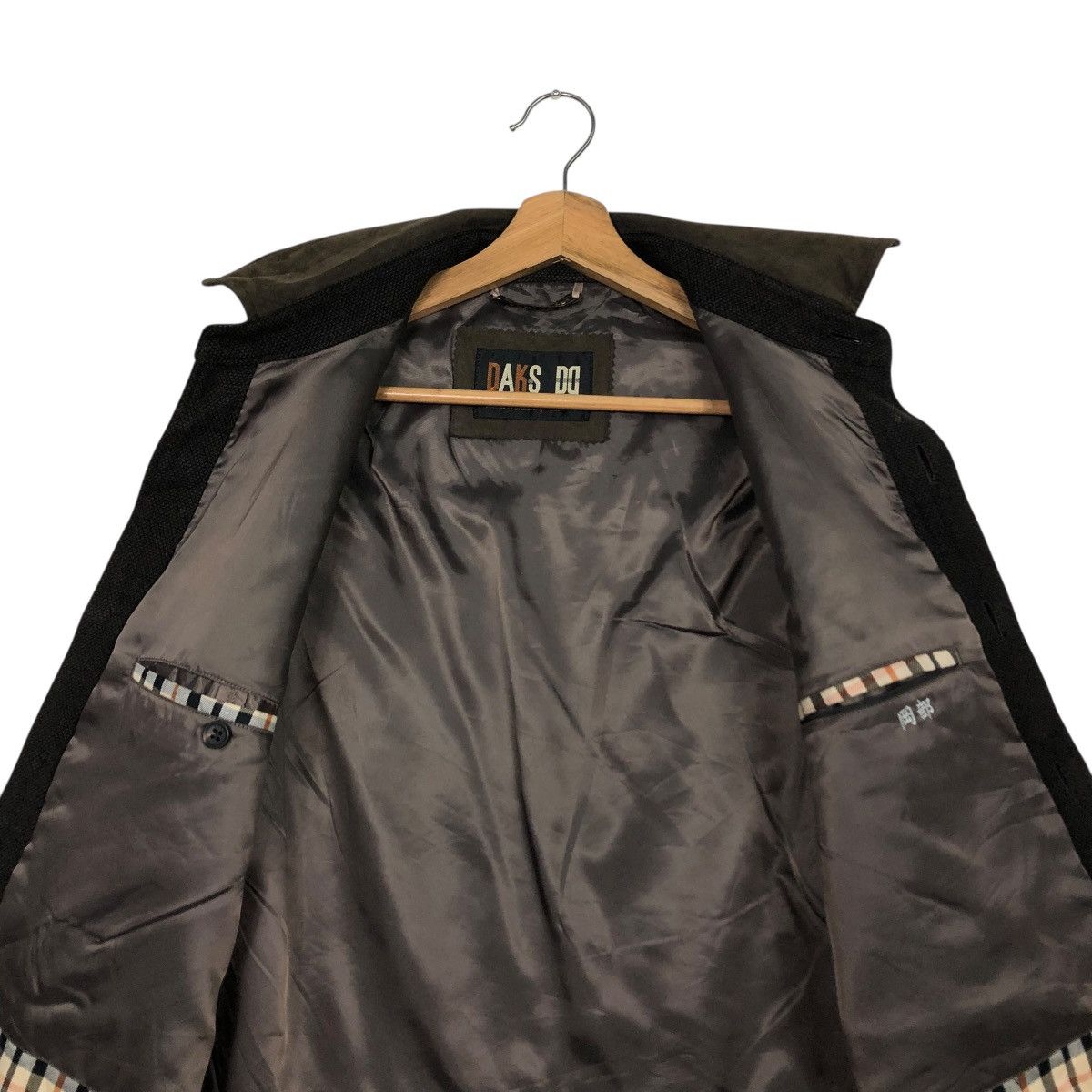Japanese Brand 🔥RICH BROWN CHORE WORK JACKET DETROIT DAKS LONDON Size US M / EU 48-50 / 2 - 16 Thumbnail