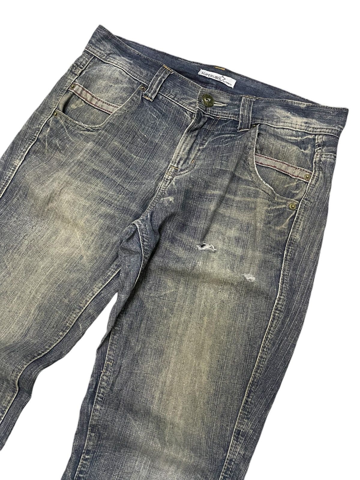 Japanese Brand × PPFM × semanticdesign Valleta Japan Honeycomb Mud Wash Jeans Size US 33 - 3 Thumbnail