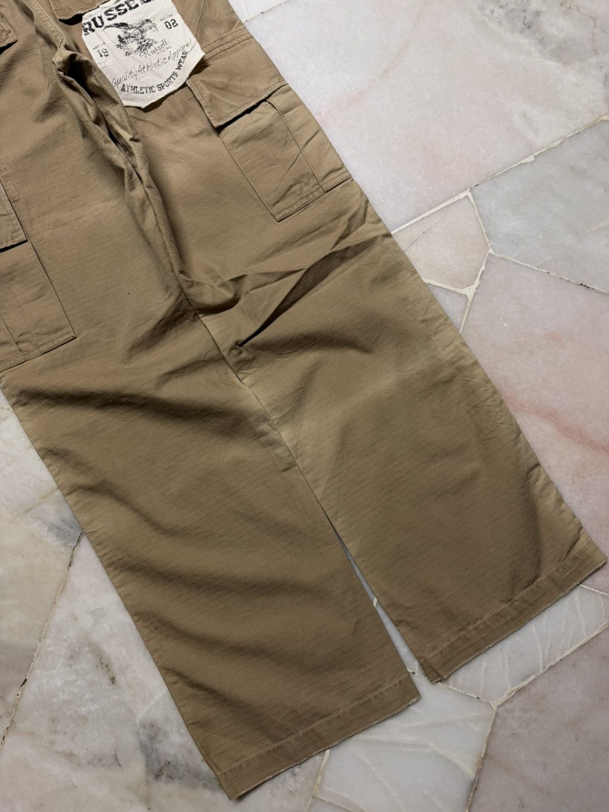 Russell Athletic 💥Nice Faded Y2K Russell Athletic Sportwear Cargo With Tag Size US 31 - 25 Thumbnail