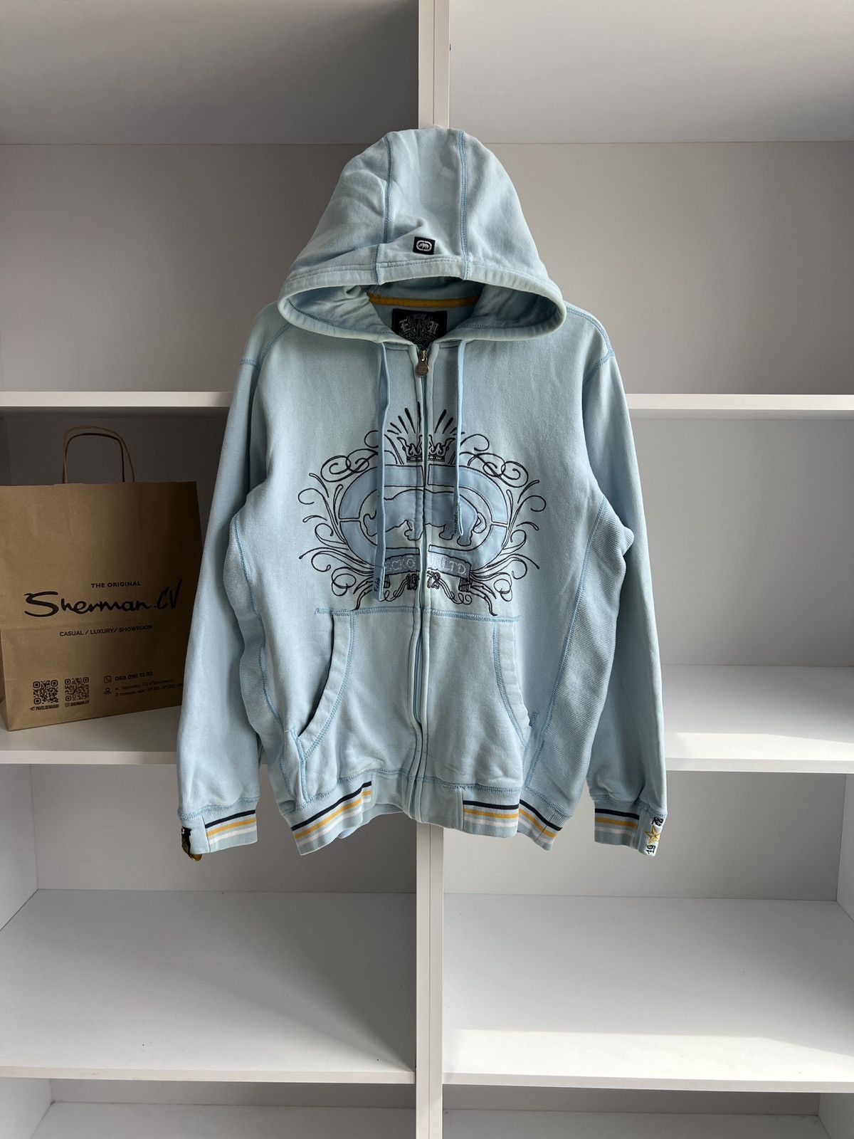 Ecko Unltd. × Vintage Vintage Ecko Y2k Style Hoodie Size US M / EU 48-50 / 2 - 1 Thumbnail