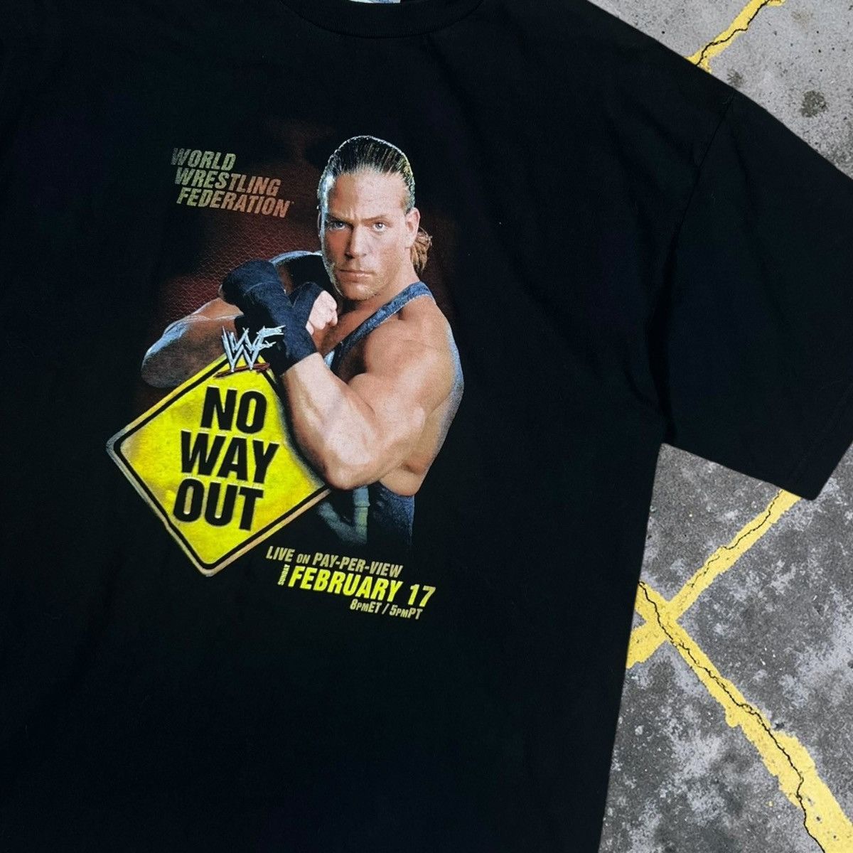 WWE 2002 NO WAY OUT ROB VAN DAM Size US XL / EU 56 / 4 - 2 Thumbnail