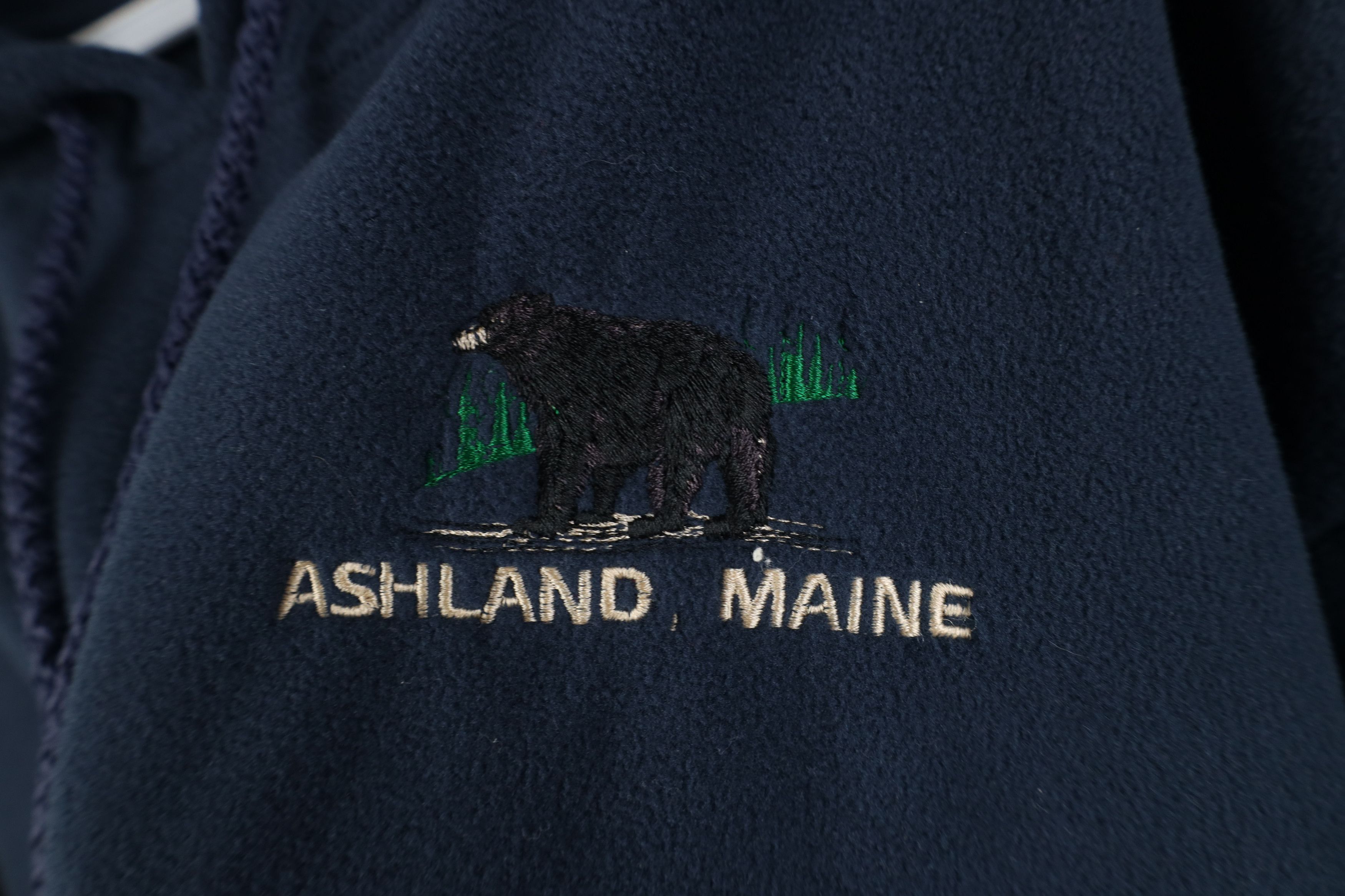 Vintage Deadstock Vintage 90s Y2K Streetwear Maine Bear Hoodie Size US L / EU 52-54 / 3 - 4 Thumbnail