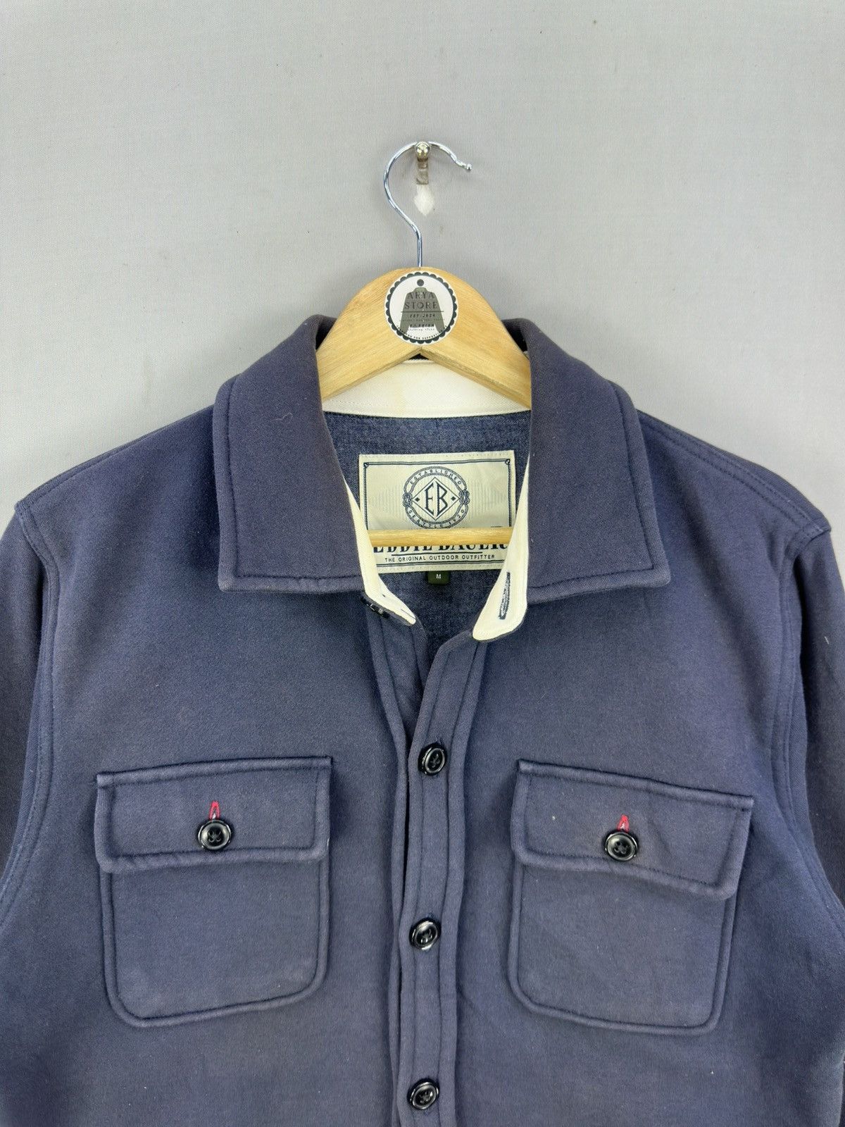Eddie Bauer Eddie Bauer Cotton Worker Shirt Size US M / EU 48-50 / 2 - 7 Thumbnail