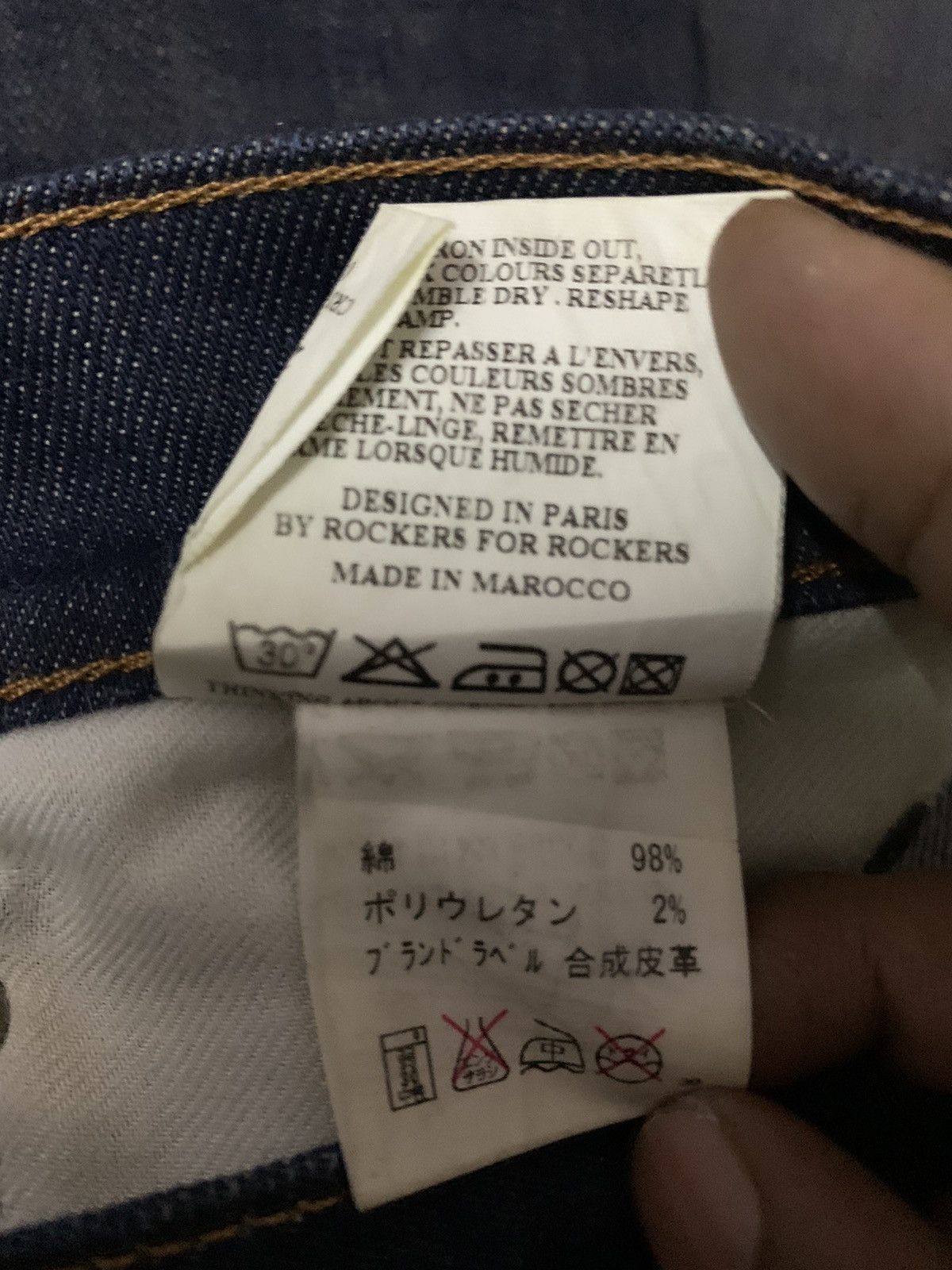 April 77 April 77 Skinny Blue Denim Size US 30 / EU 46 - 11 Thumbnail