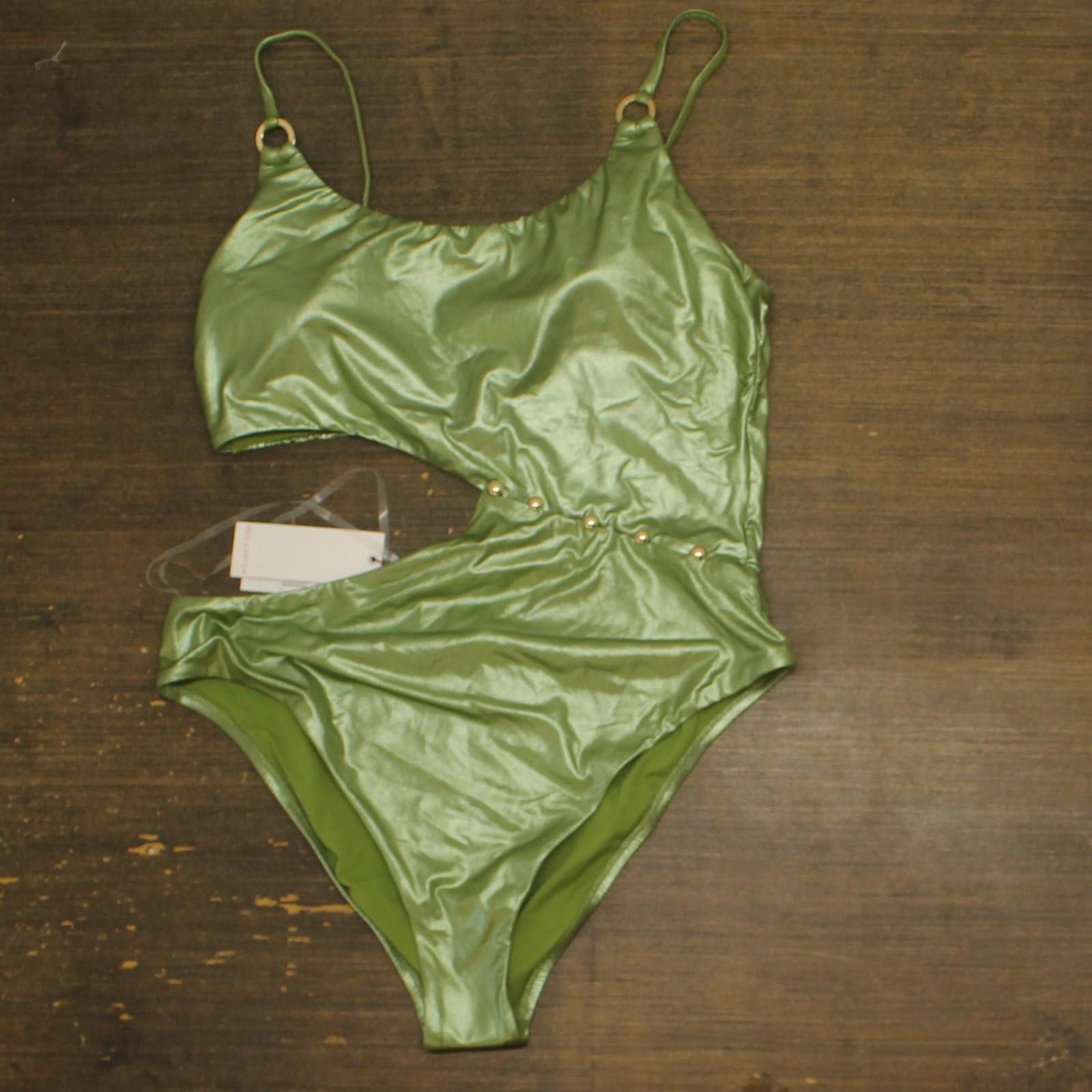 Red Carter Nwt Red Carter One Piece Swimsuit Rccs25885 Aloe Green Xl Size ONE SIZE - 1 Thumbnail
