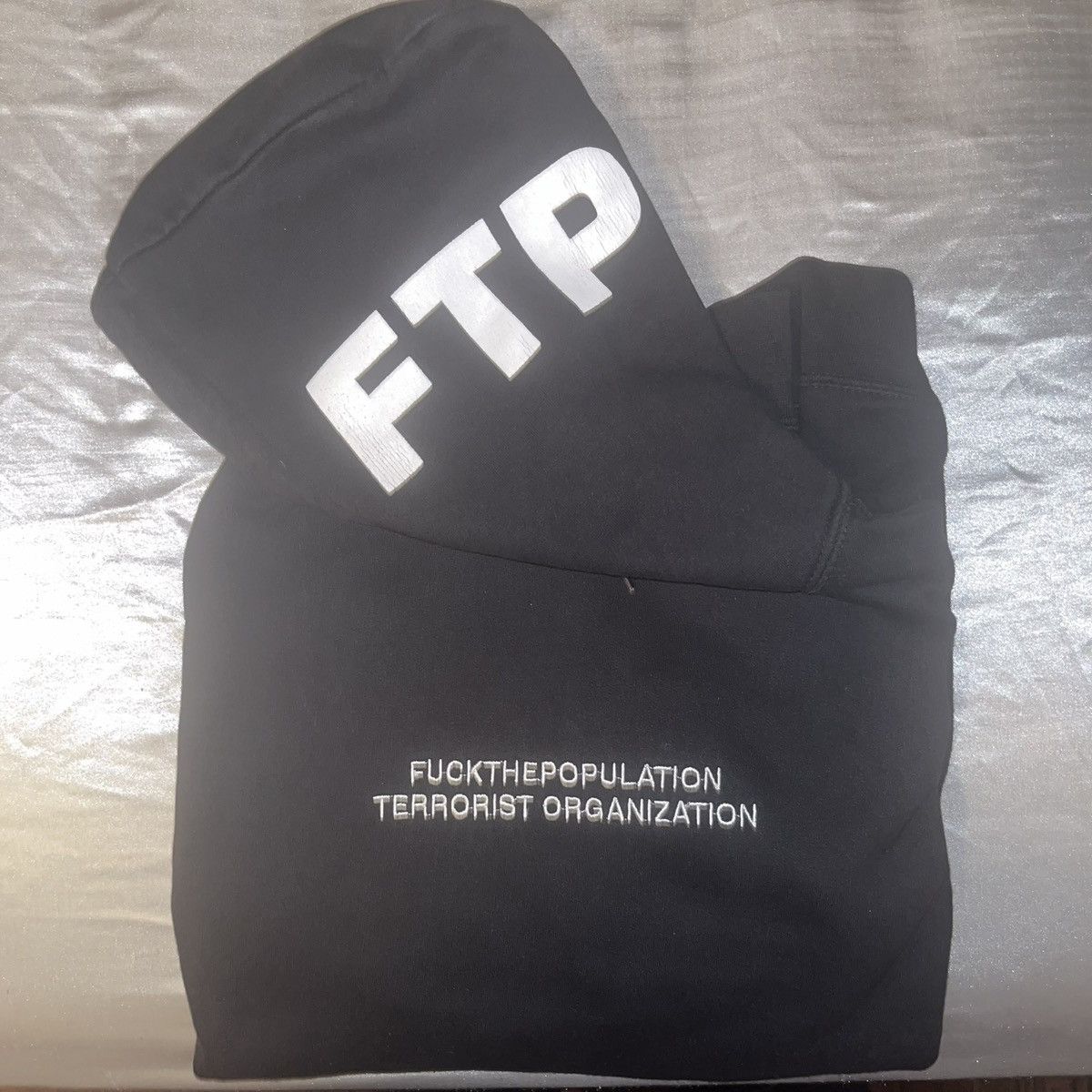 Fuck The Population Terrorist Organization Hoodie (2015) Size US M / EU 48-50 / 2 - 1 Thumbnail