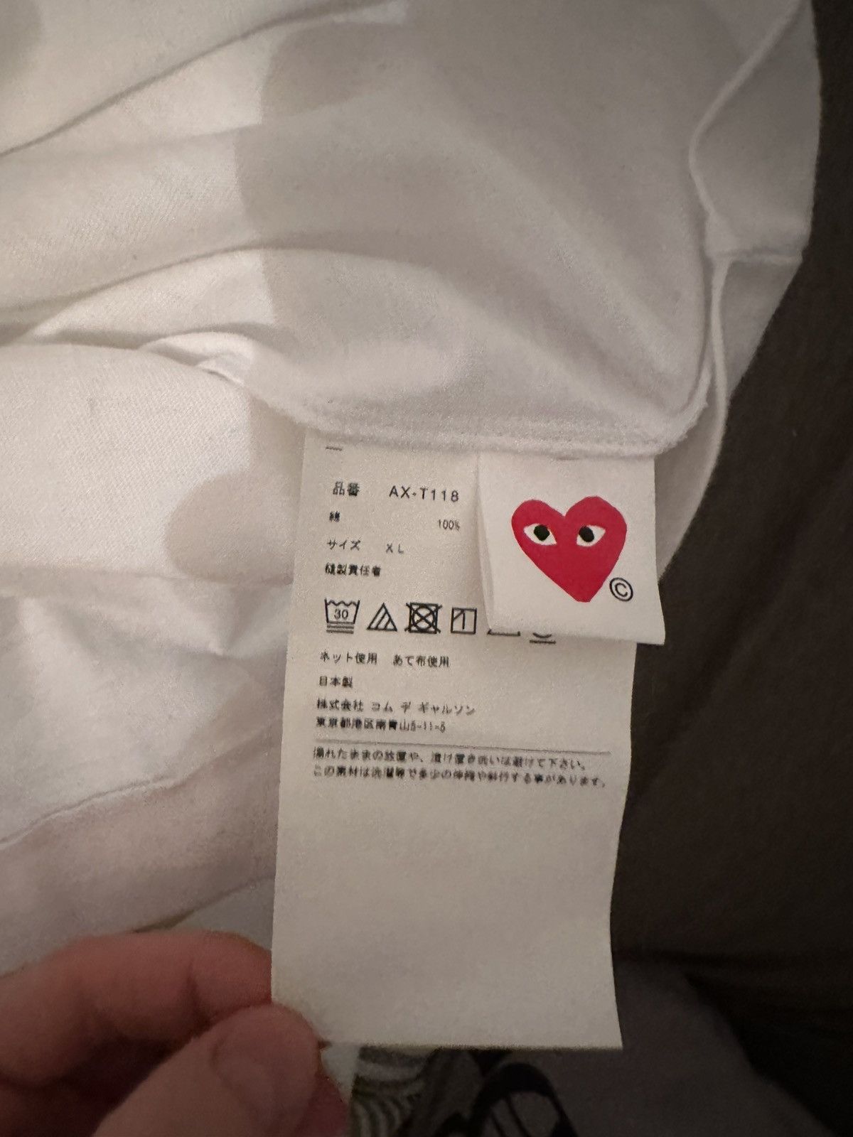 CDG by Comme des Garcons Cdg play longsleeve Size US XL / EU 56 / 4 - 3 Thumbnail