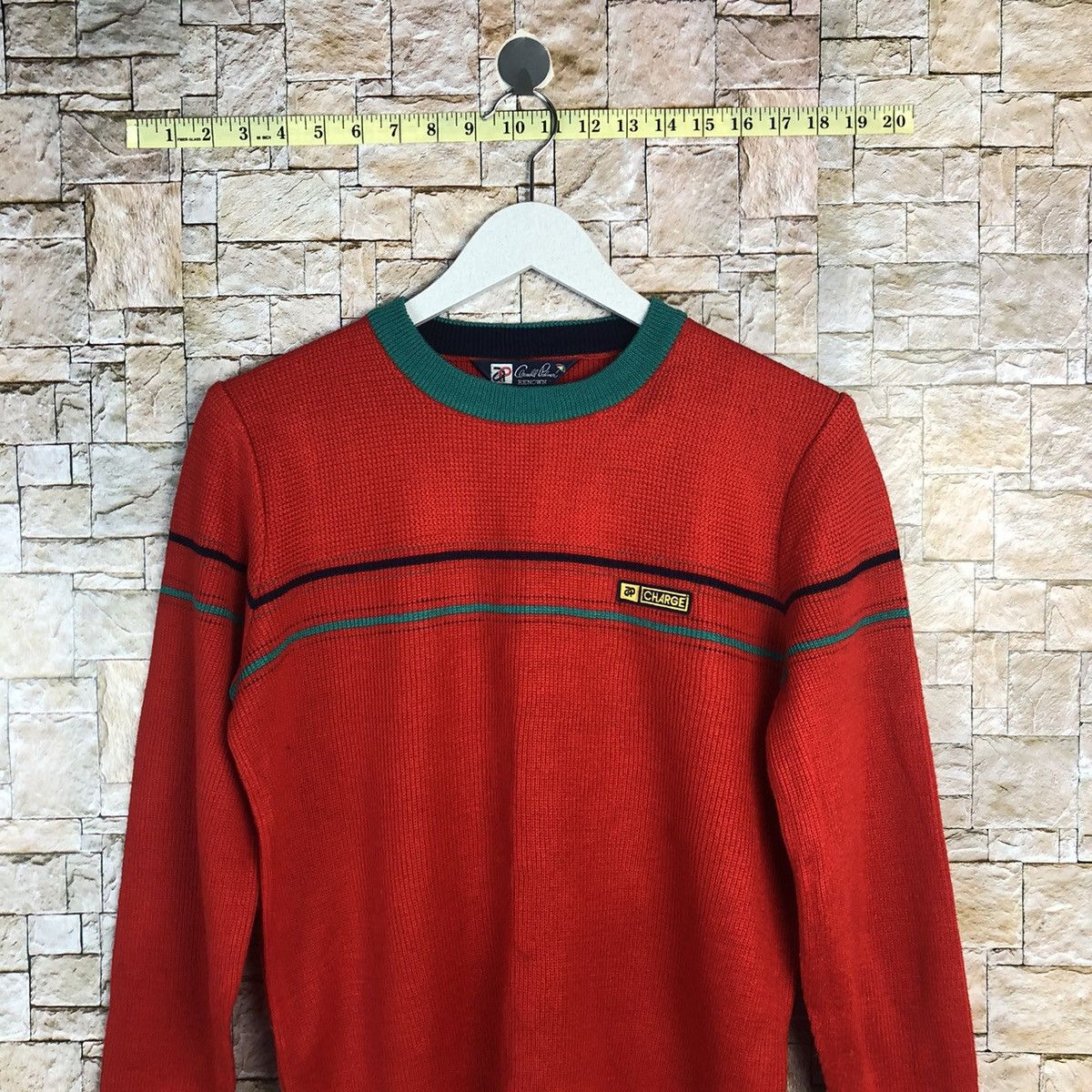 Japanese Brand × Vintage Arnold Palmer vintage Red knitwear sweatshirt #A891 Size L / US 10 / IT 46 - 2 Thumbnail