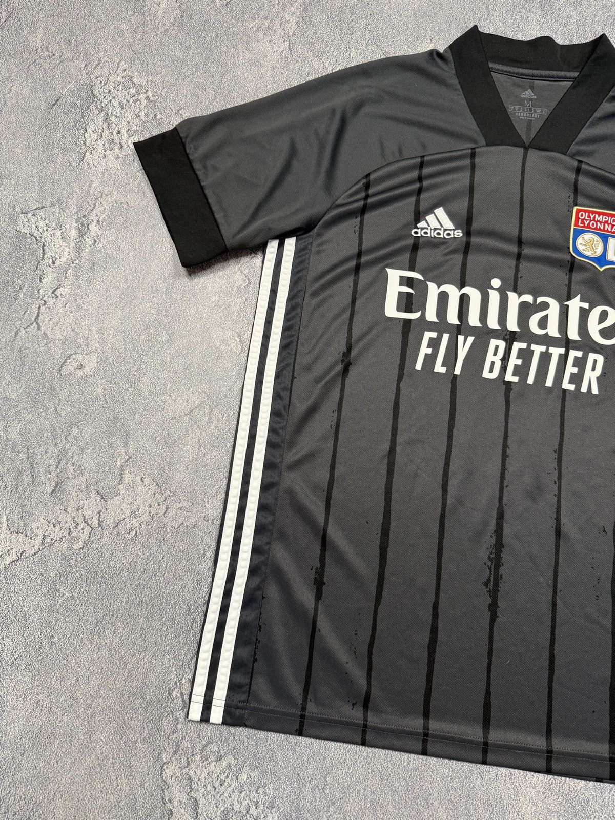 Adidas Olympique Lyonnais Third Football Shirt Adidas Soccer Jersey Size US M / EU 48-50 / 2 - 4 Thumbnail