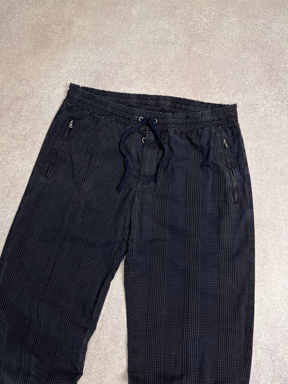 Dolce & Gabbana VINTAGE DOLCE&GABBANA BAGGY STRIPED CHINO PANTS 48 Size US 32 / EU 48 - 2 Thumbnail