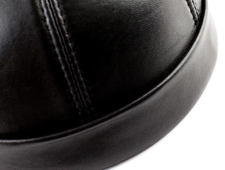 Other Streetwear Leather Retro Winter Casual Hat Beanie Cap Size ONE SIZE - 2 Thumbnail