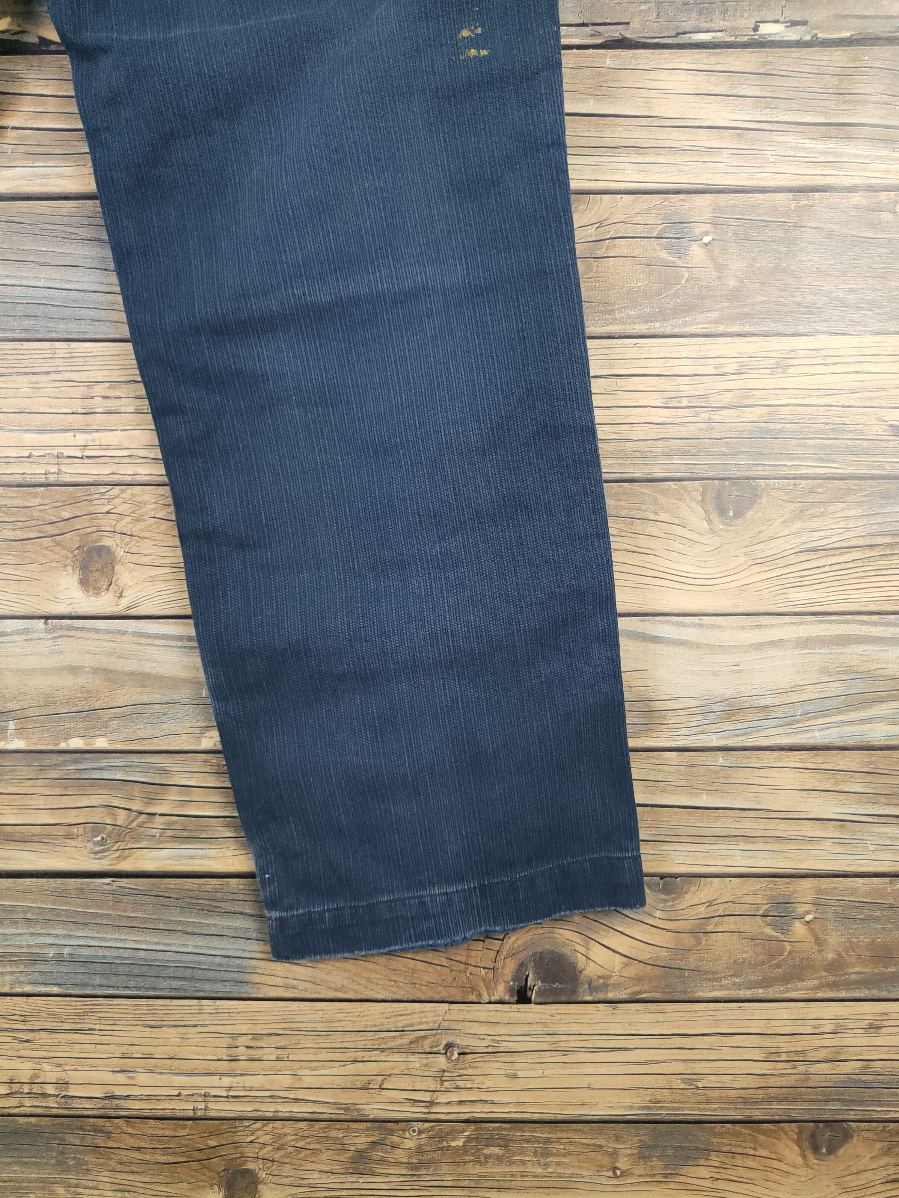 Japanese Brand DL Dogman Blue Distressed Ripped Jeans #1571 Size US 30 / EU 46 - 12 Thumbnail