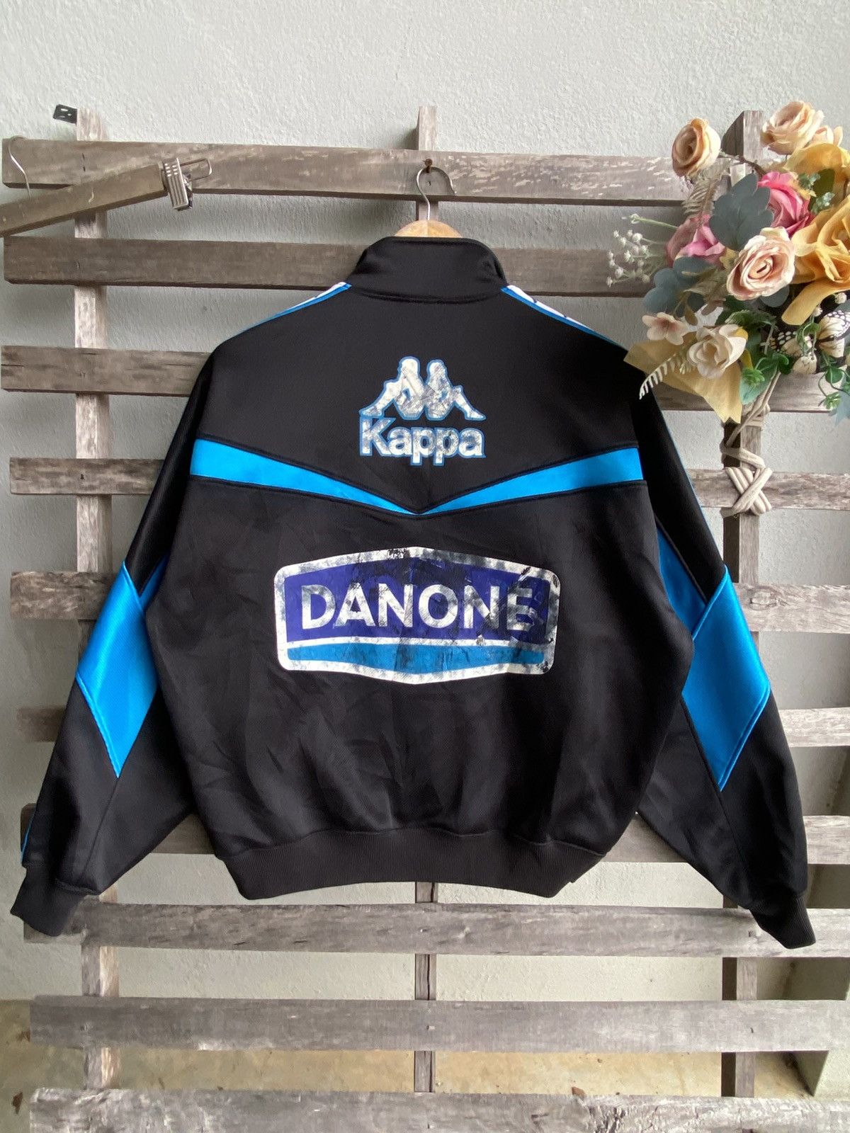 Kappa vintage 90s Kappa Juventus Danone track jacket. Size US L / EU 52-54 / 3 - 7 Thumbnail