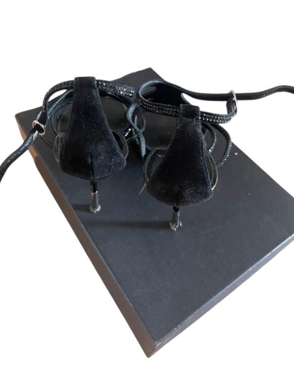 Giuseppe Zanotti Giuseppe Zanotti Coline 110 Cruel Black Summer Embellished Size US 7 / IT 37 - 5 Thumbnail