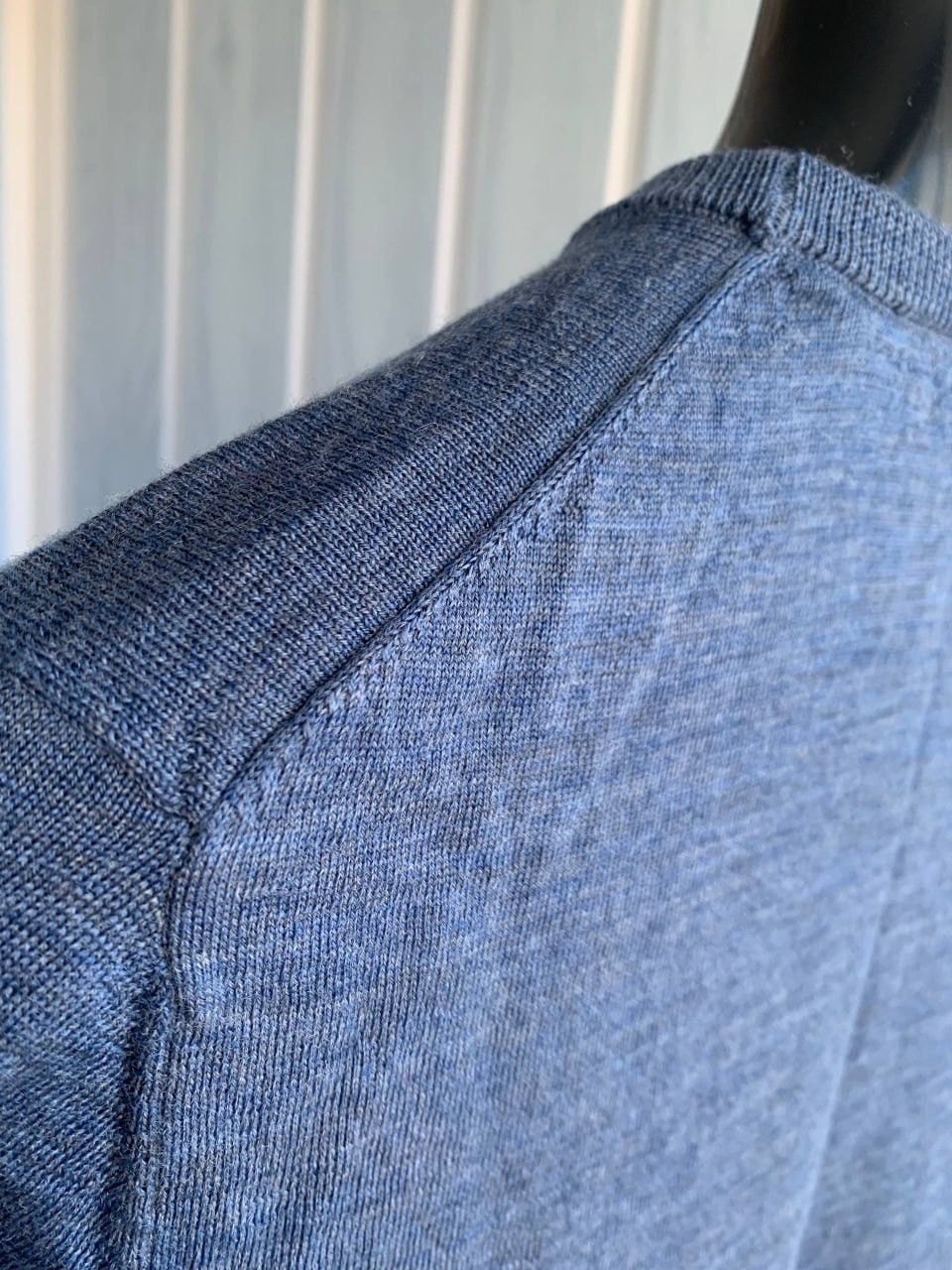 Suitsupply Suitsupply Merino Wool Blend Blue Knit Men Pullover Sweater Size US XS / EU 42 / 0 - 13 Thumbnail