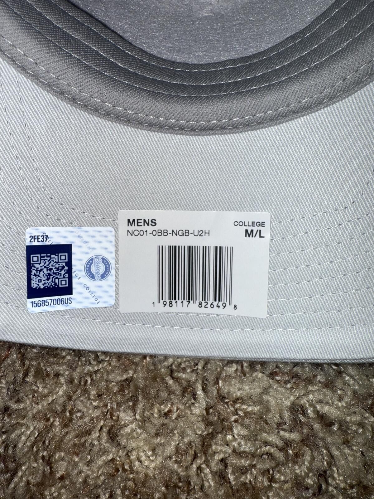 Nike Nike Men's Georgia Bulldogs White Heritage86 Arch Hat Sample Size ONE SIZE - 9 Thumbnail