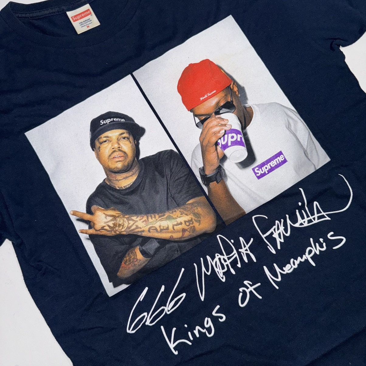 Supreme Supreme Three Six Mafia Photo Tee Medium Size US M / EU 48-50 / 2 - 3 Thumbnail
