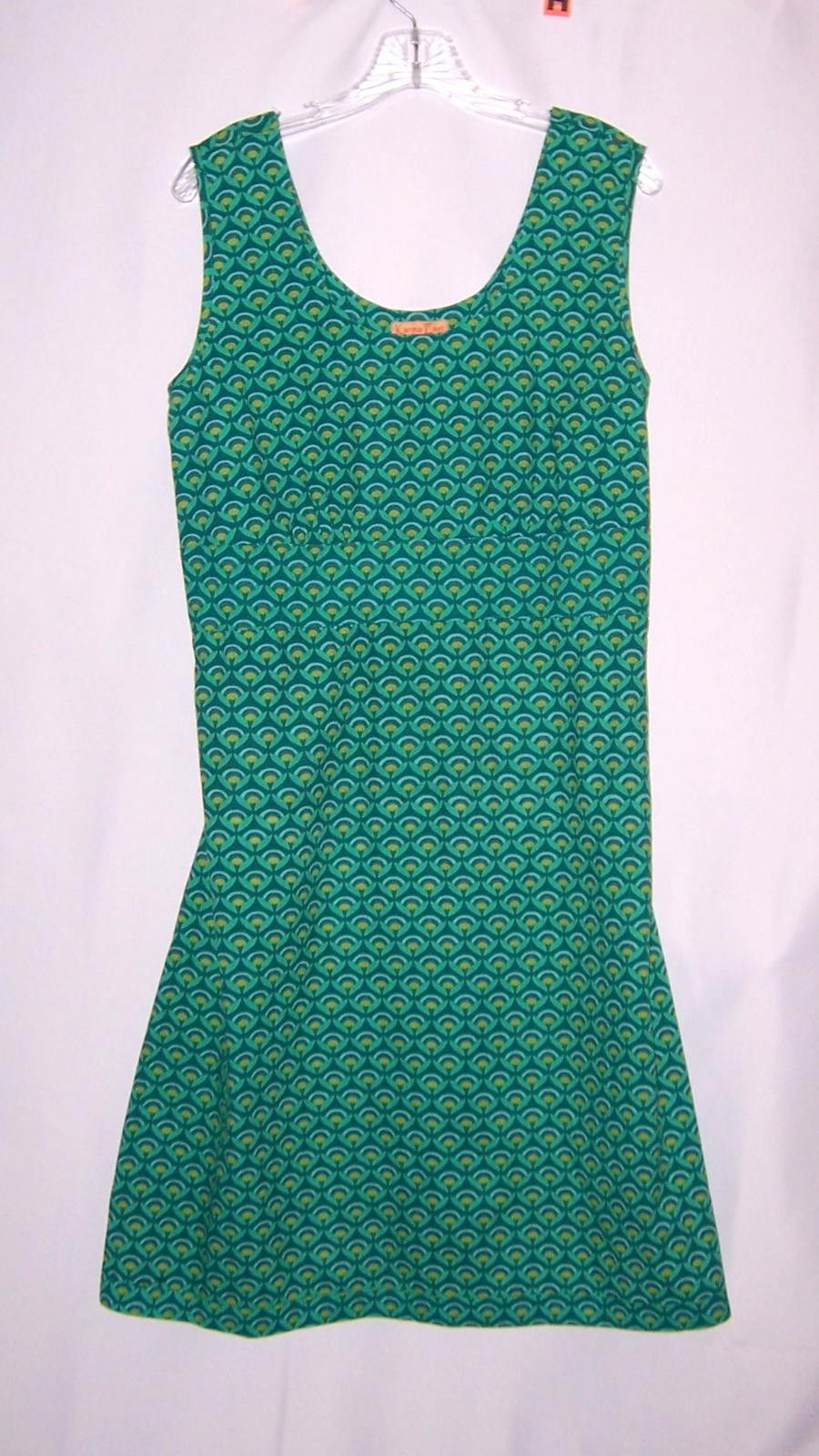 Other Karma East Fair Trade Cotton Peacock Feather Dress -XL Size XL / US 12-14 / IT 48-50 - 1 Thumbnail