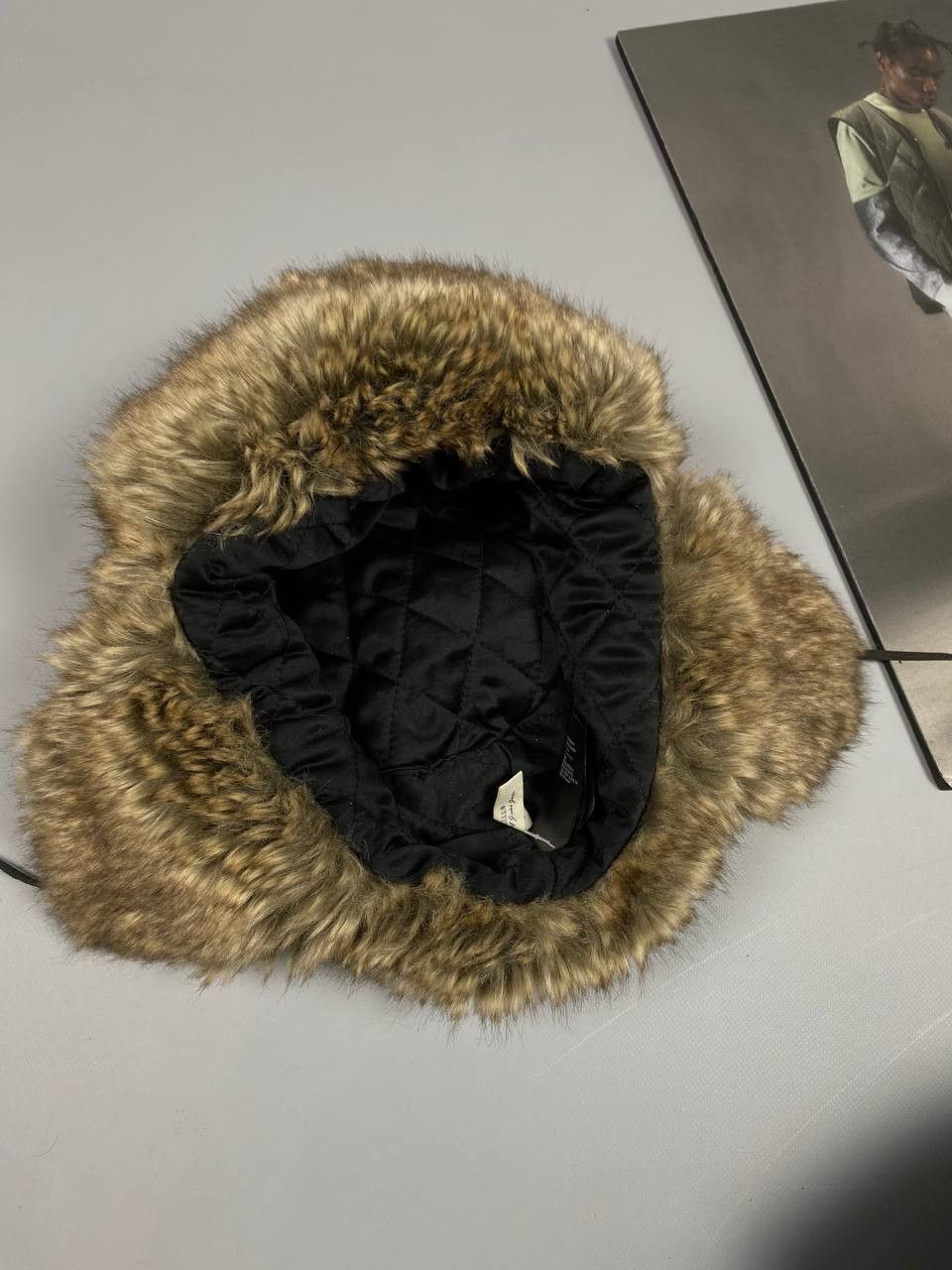 Undercover Hype Faux Fur Ushanka Vintage Fuzzy Warm Trapper Hat 🎩 Size ONE SIZE - 5 Thumbnail