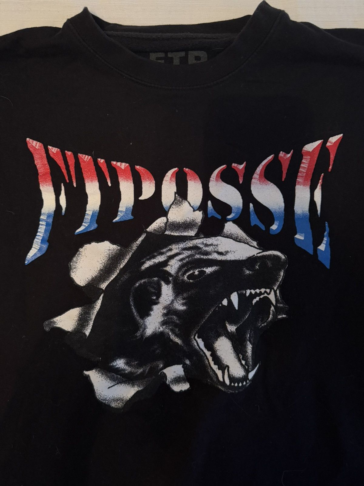 Fuck The Population FTP FTPOSSEE Black Crewneck Sweatshirt Size US L / EU 52-54 / 3 - 2 Thumbnail