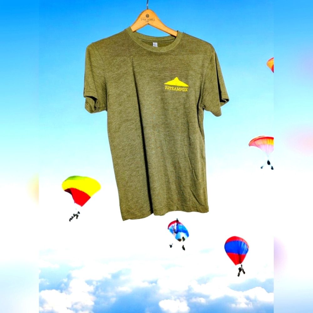 Next Level Apparel Next Level PJTEAMPDX sz S Olive Green T-Shirt High Vizz Low Size US S / EU 44-46 / 1 - 1 Thumbnail