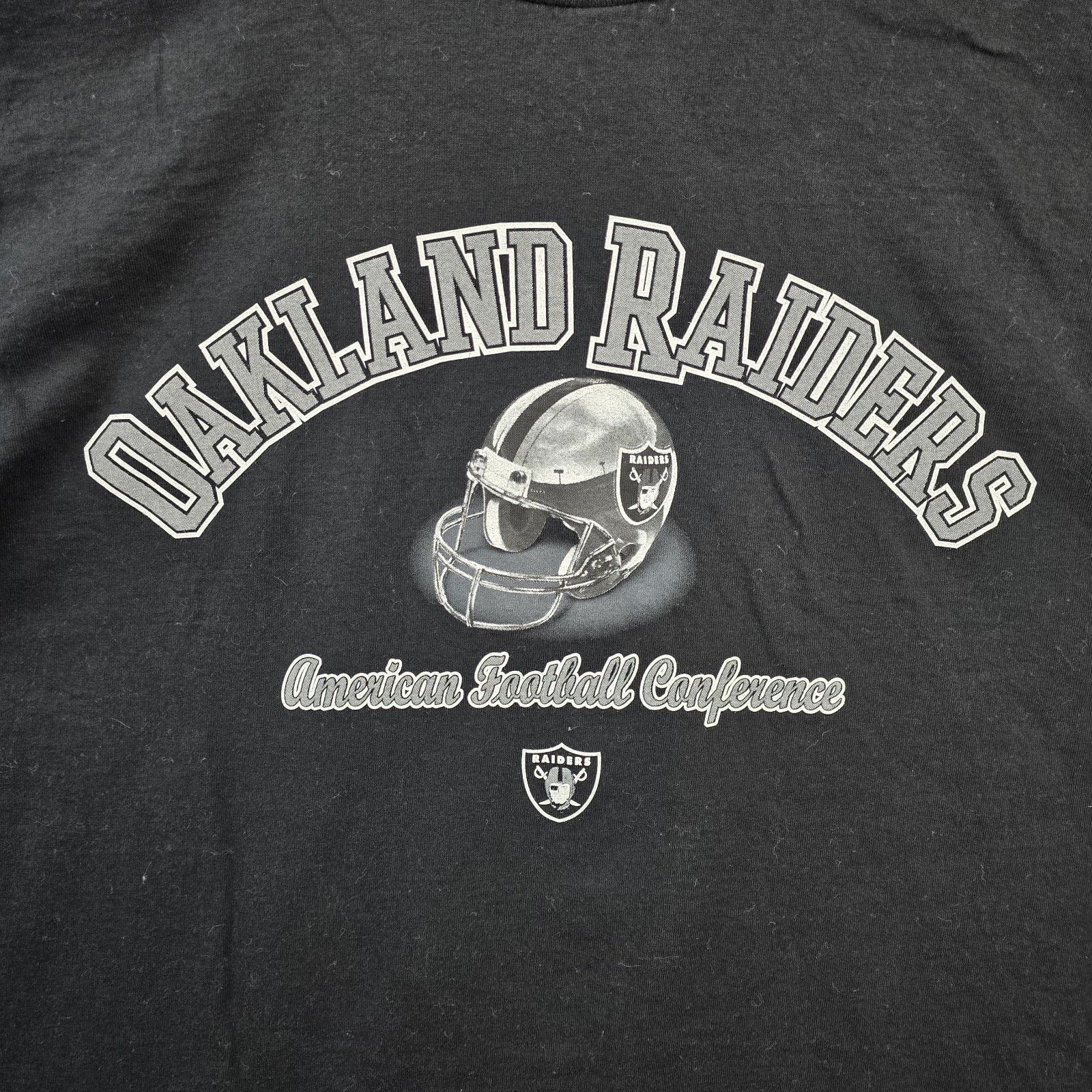 Delta Vintage Oakland Raiders Shirt Mens Large Black 90s Las Vegas Size US L / EU 52-54 / 3 - 3 Thumbnail