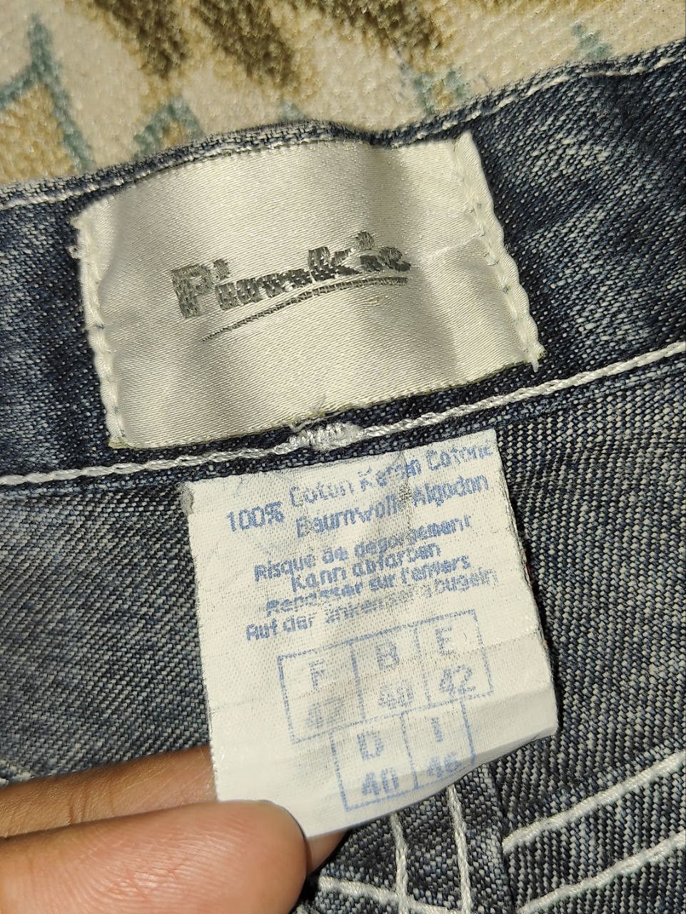 Vintage Pimkie Flare Denim Size 33" - 8 Thumbnail