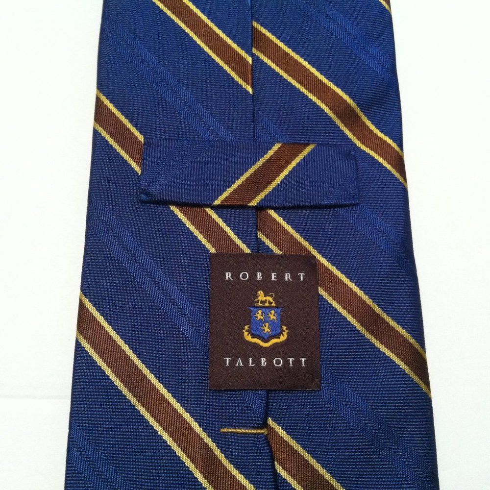 Robert Talbott ROBERT TALBOTT BEST OF CLASS MENS NEW SILK TIE WIDTH: 3 1/4" Size ONE SIZE - 6 Thumbnail