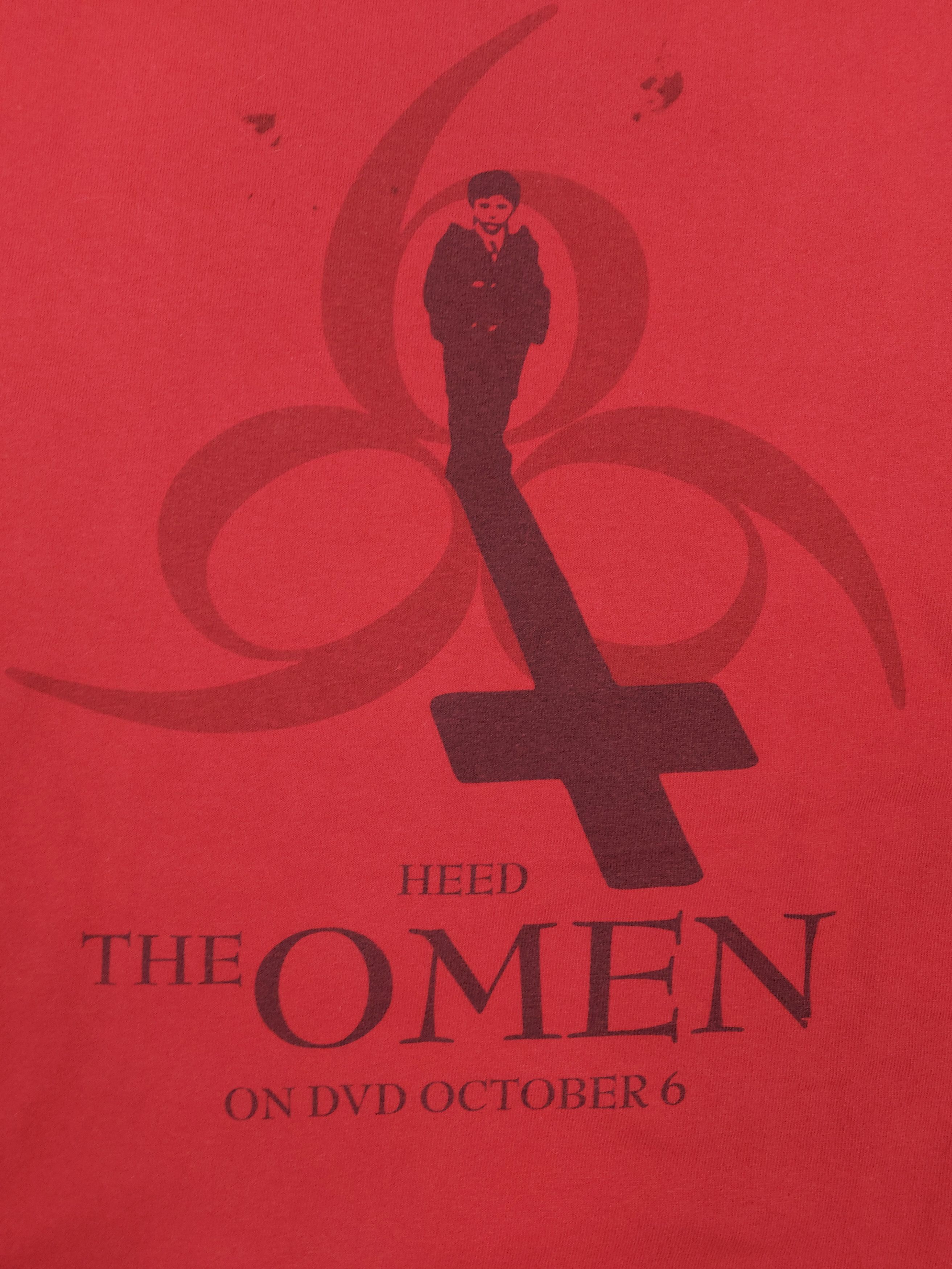 Vintage Vintage 2006 The Omen 666 Film 20th Century Fox Movie TEE Size US XL / EU 56 / 4 - 6 Thumbnail