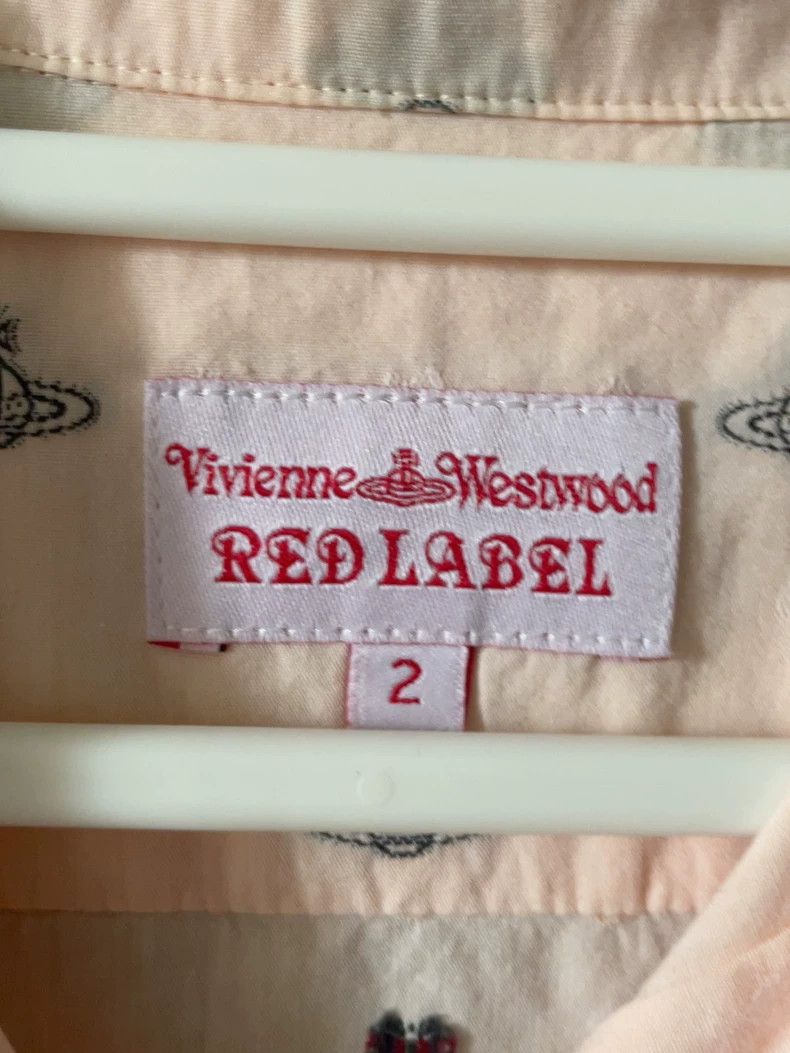 Vivienne Westwood Vivienne Westwood size2 Pink Saturn long-sleeved shirt Size M / US 6-8 / IT 42-44 - 4 Thumbnail