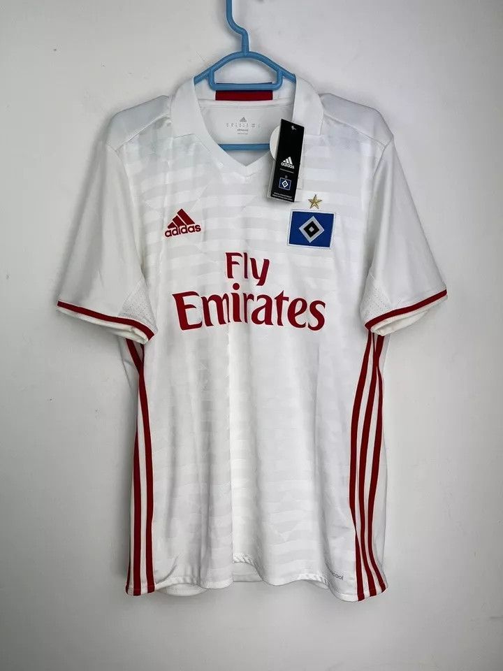Adidas SV HAMBURG 2016 2017 HOME FOOTBALL SHIRT SOCCER JERSEY Size US M / EU 48-50 / 2 - 1 Thumbnail