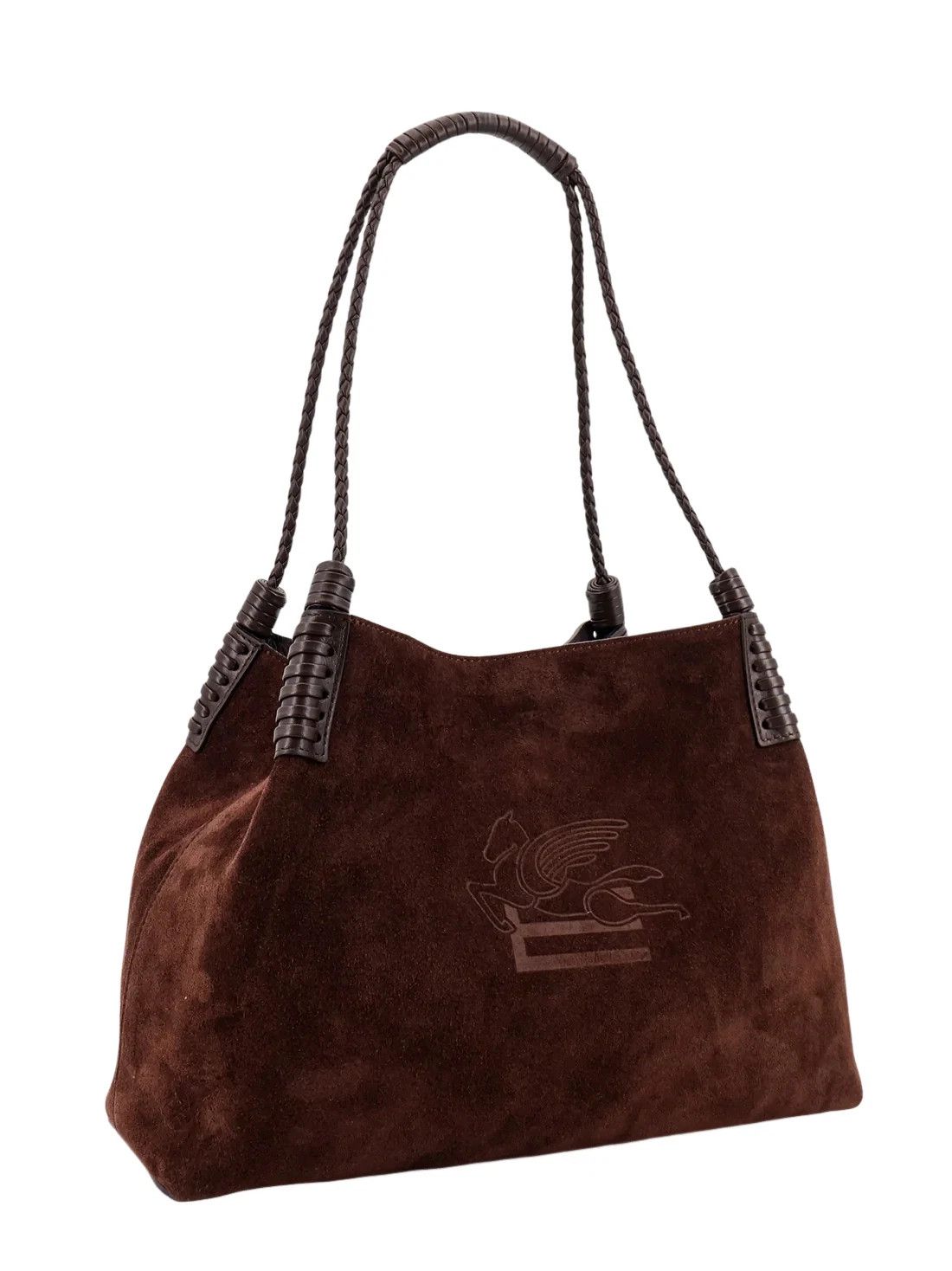 Etro ETRO Libra Small Brown Suede Tote Bag New And Authentic Size ONE SIZE - 3 Thumbnail