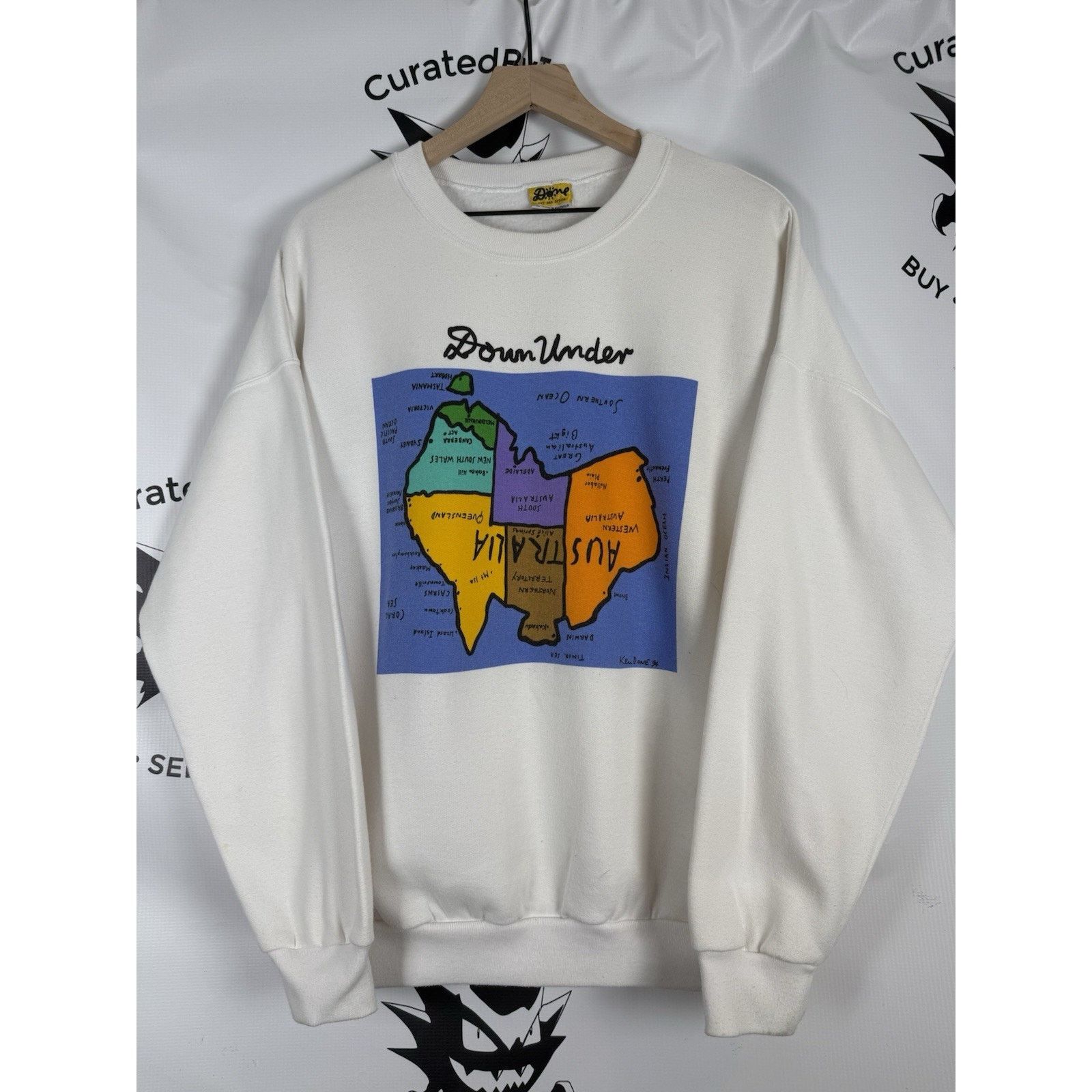 Vintage Vintage 1994 Ken Done Art Design Australia Down Under Size US L / EU 52-54 / 3 - 1 Thumbnail
