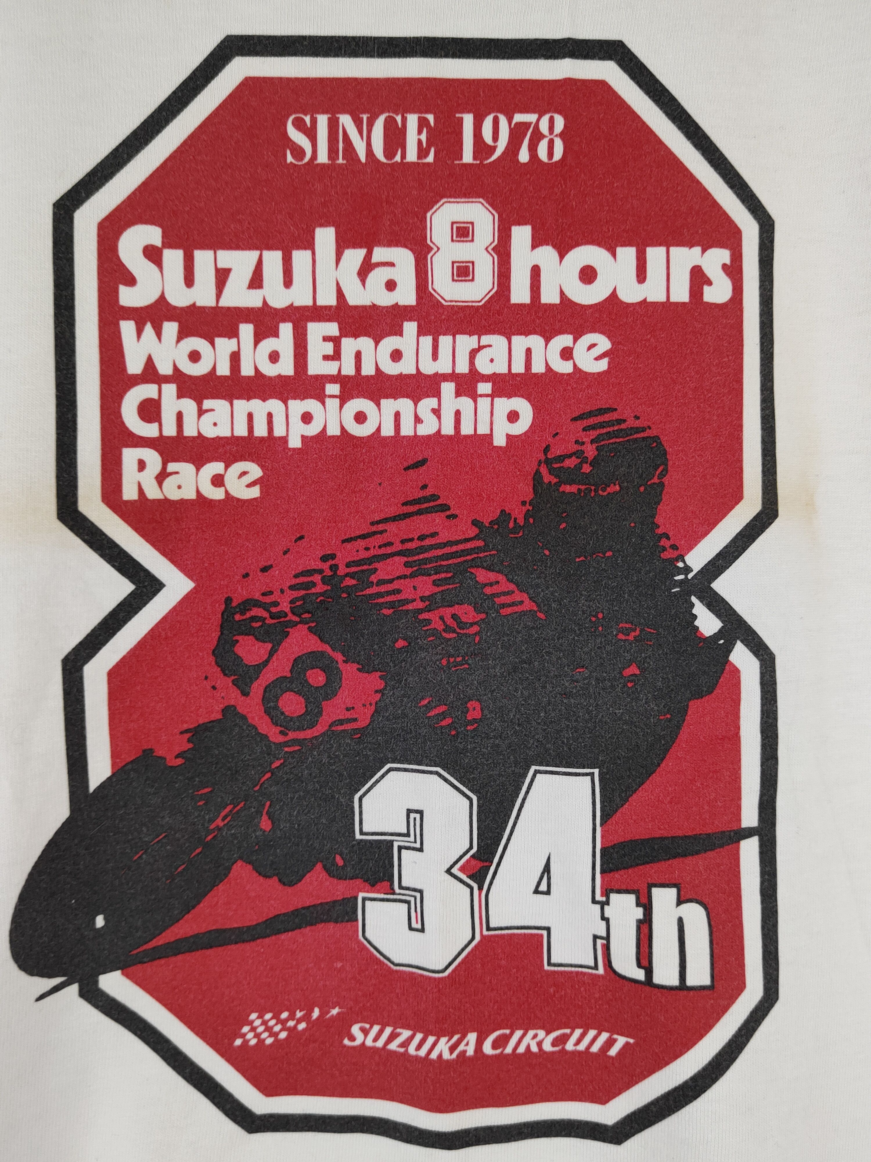 Coca Cola DLL Coca Cola X Moto suzuka 8 hour vintage White tee #020 Size US L / EU 52-54 / 3 - 3 Thumbnail