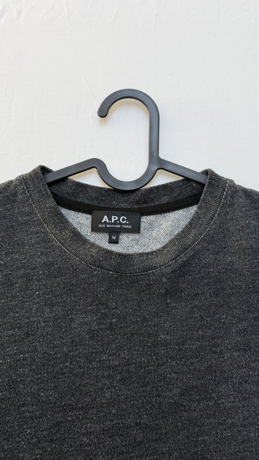 A.P.C. A.P.C. Rue Madame Paris crewneck sweatshirt M Size US M / EU 48-50 / 2 - 2 Thumbnail