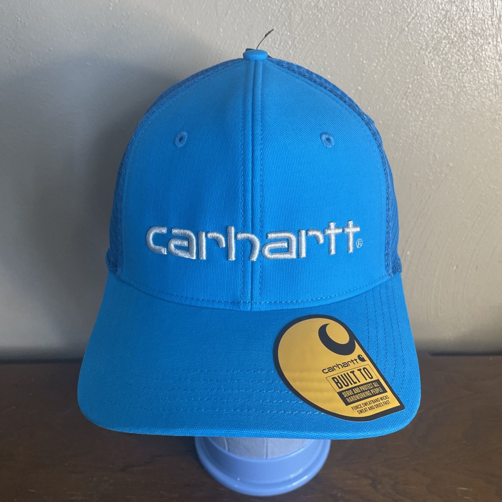 Carhartt CARHARTT AH1195-M Duck Canvas TRUCKERS Mesh Back OSFA NWT Size ONE SIZE - 2 Thumbnail
