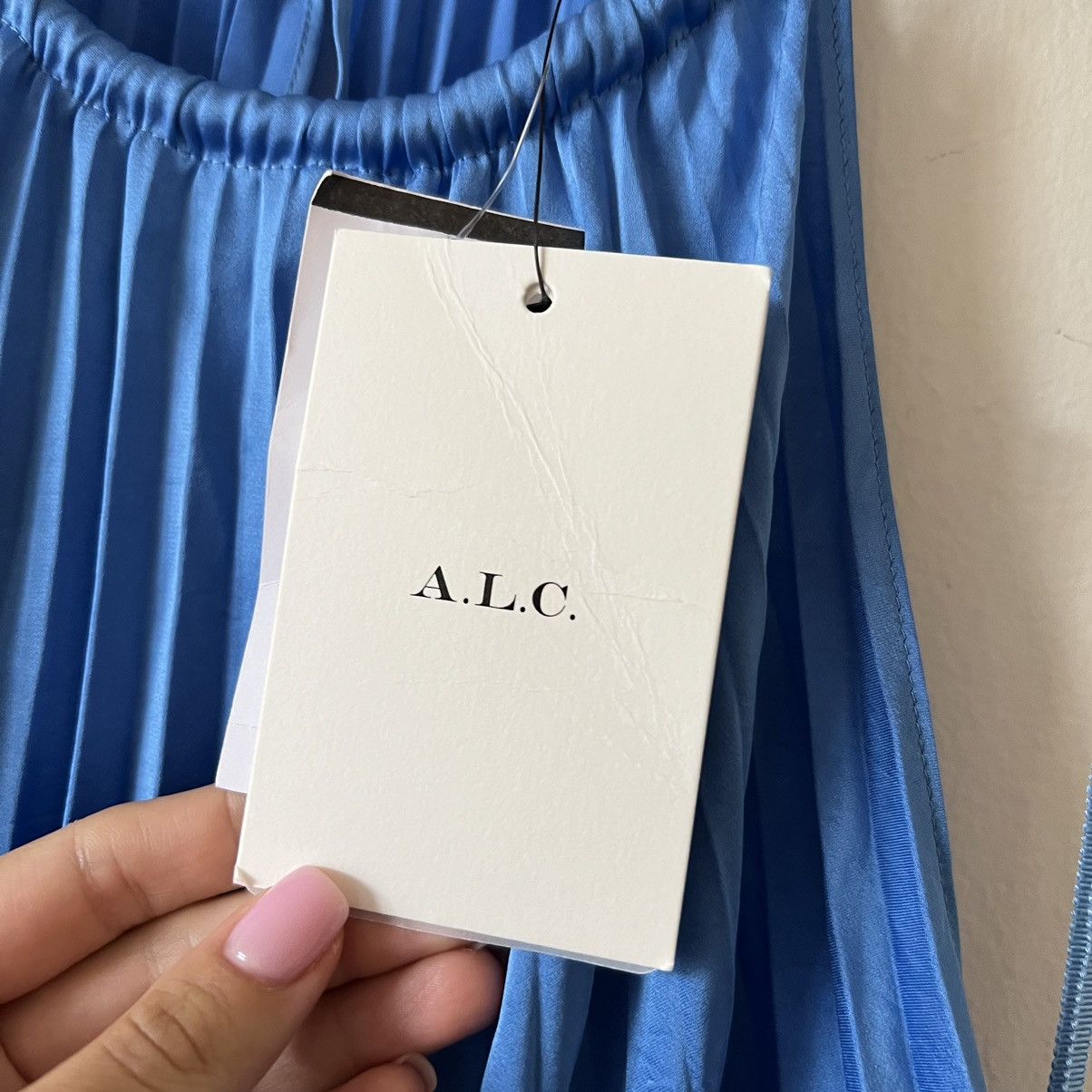 A.L.C. A.L.C. renzo II sky blue pleated dress size 8 C5 Size M / US 6-8 / IT 42-44 - 5 Thumbnail