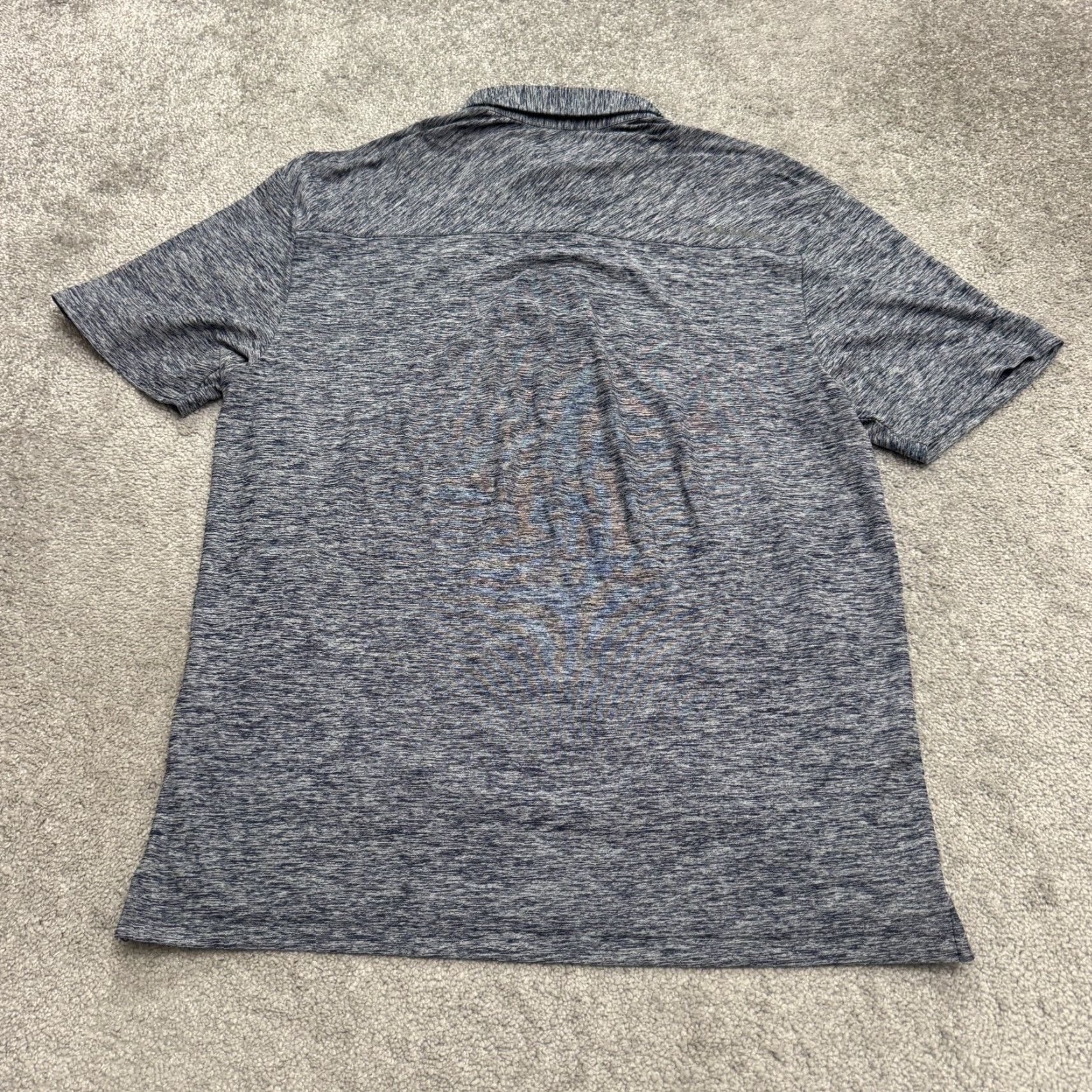 Under Armour Under Armour HeatGear Polo Shirt Mens L Blue Golf Casual Slick Classic Sports Shirt Size US L / EU 52-54 / 3 - 2 Thumbnail